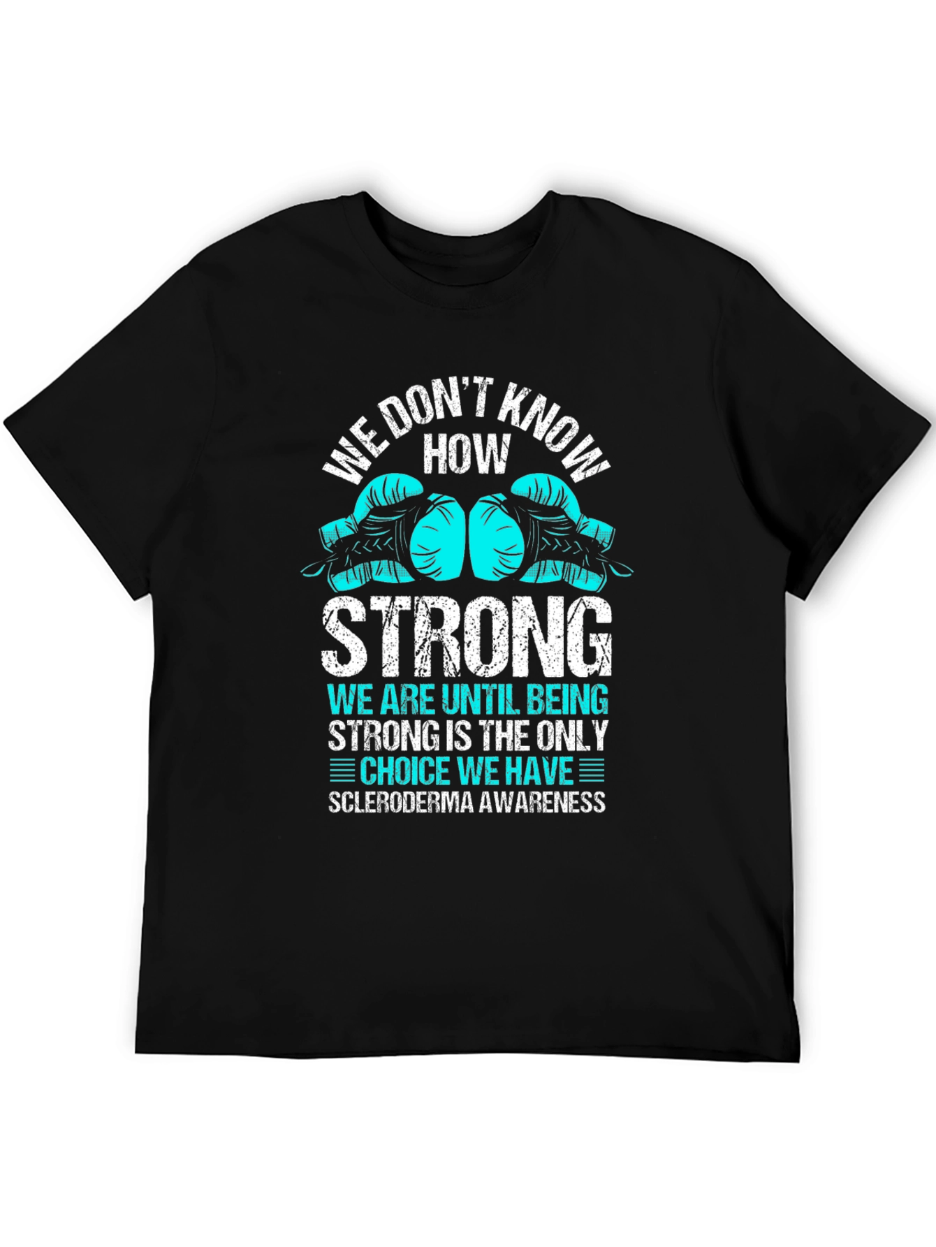 Scleroderma Awareness Boxing Glove T-Shirt