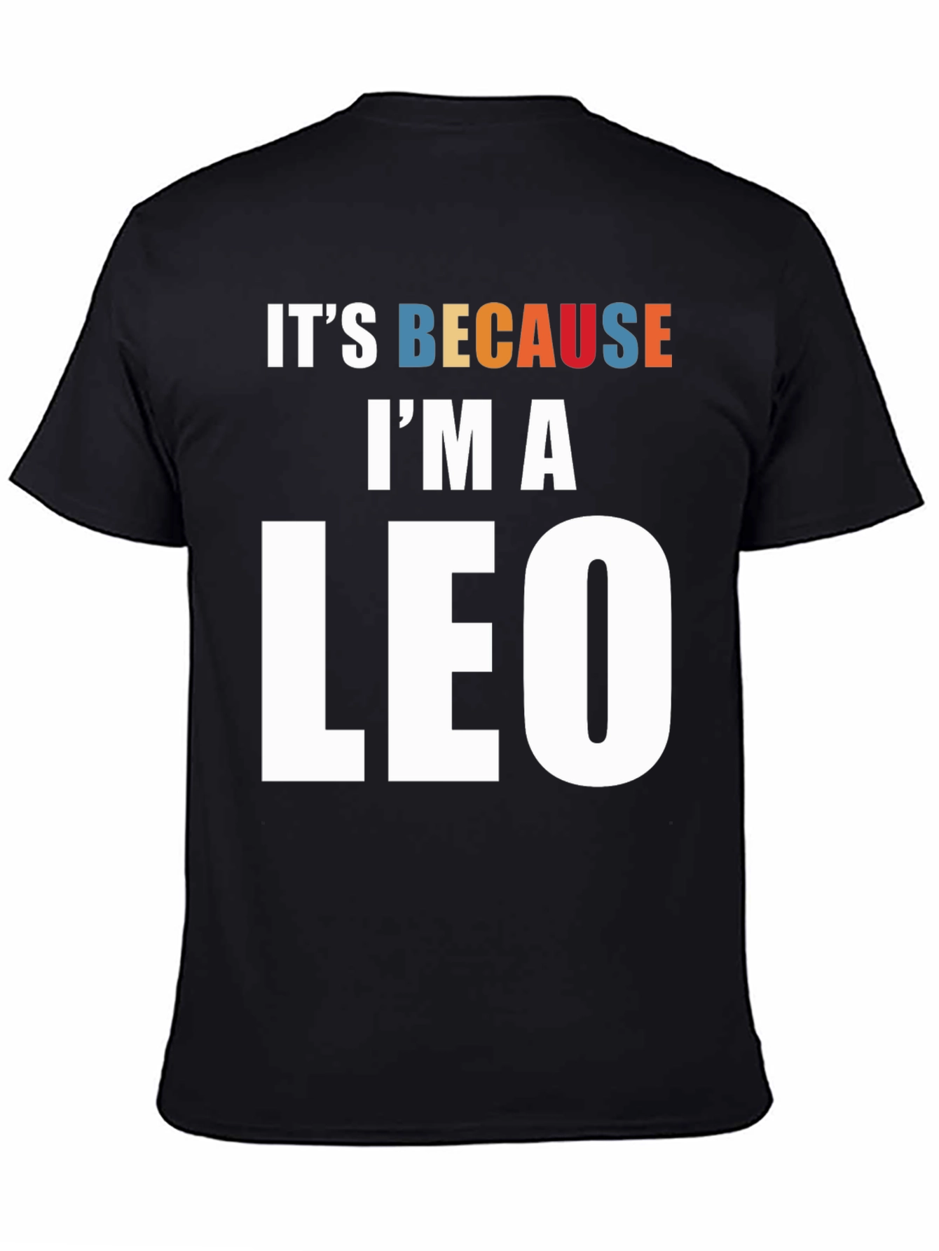 Its Because Im a Leo Zodiac Sign T-Shirt