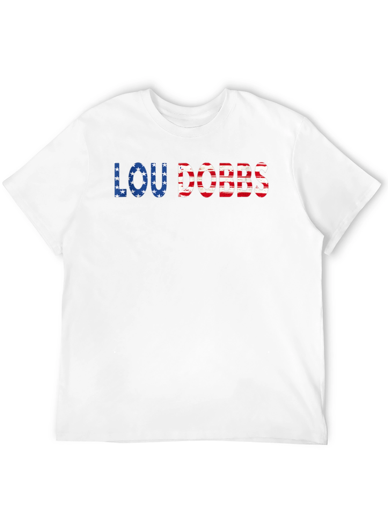 Lou Dobbs Patriotic USA Flag T-Shirt