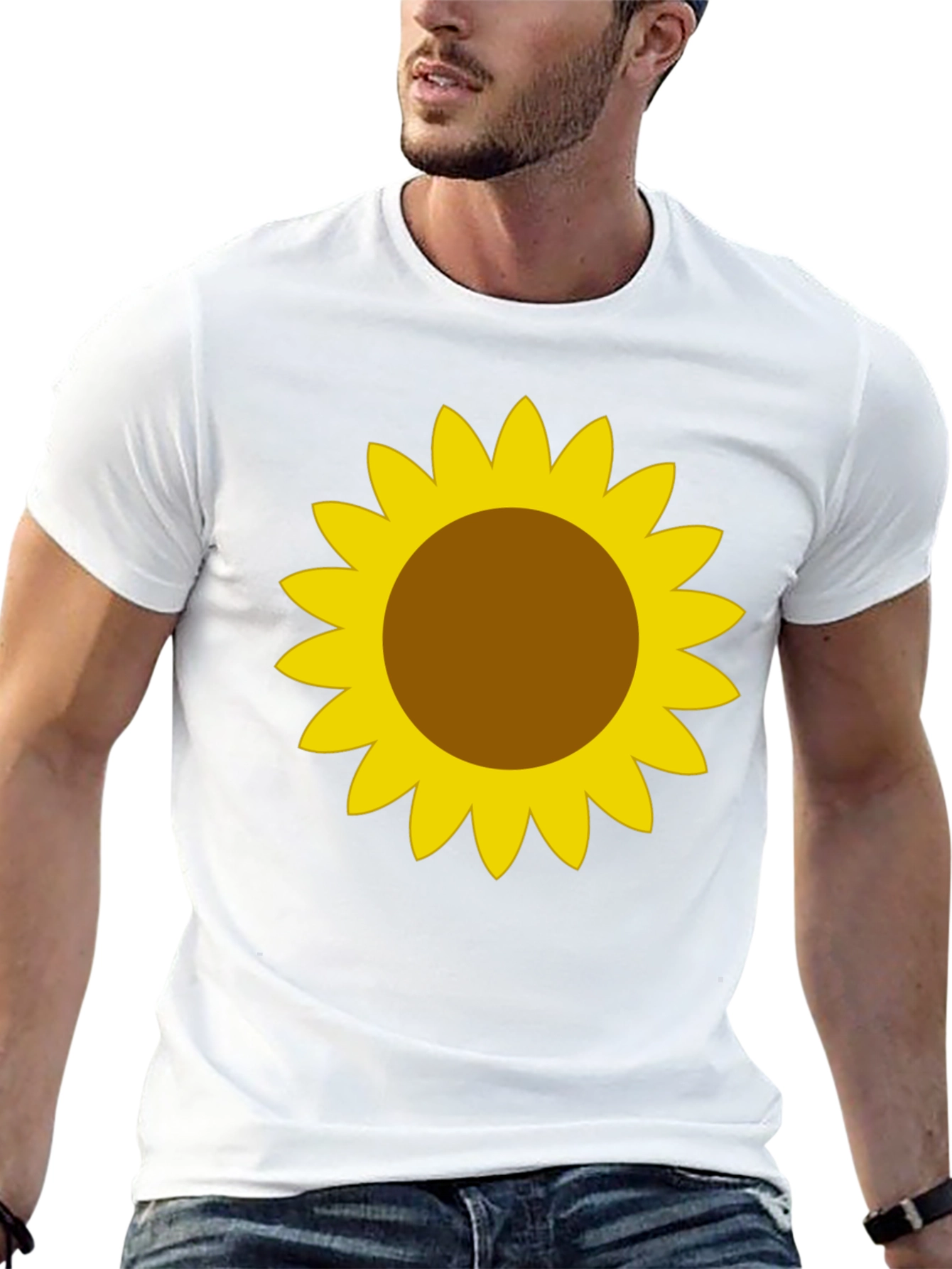 Sunflower Graphic Tee - Mens Black T-Shirt