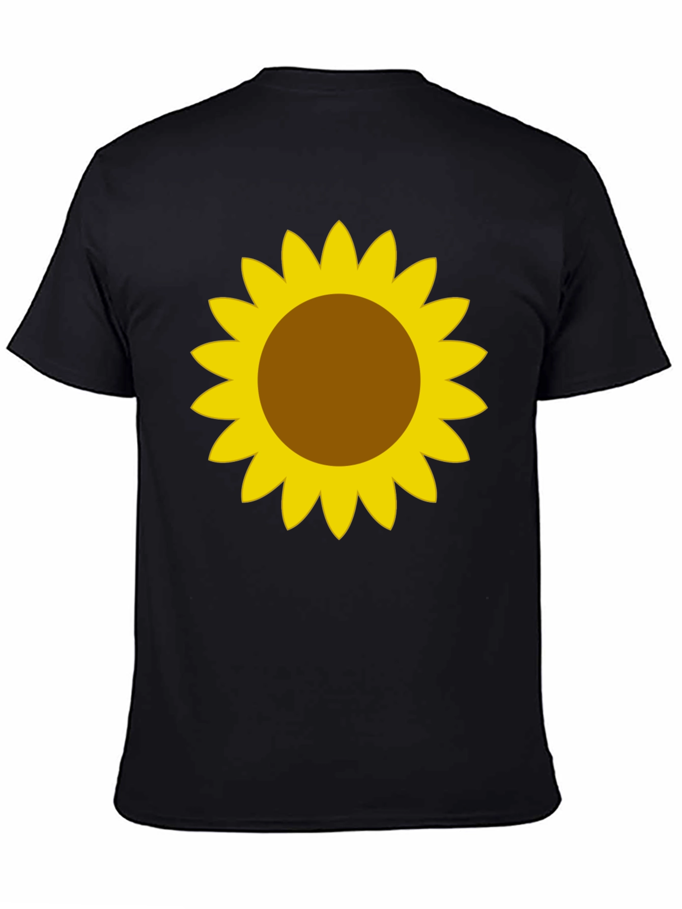 Sunflower Graphic Tee - Mens Black T-Shirt