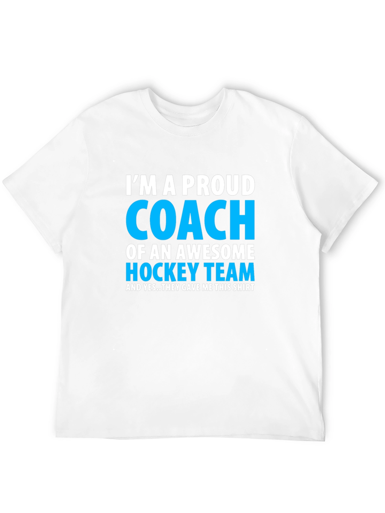 Proud Hockey Coach T-Shirt - Awesome Team Gift