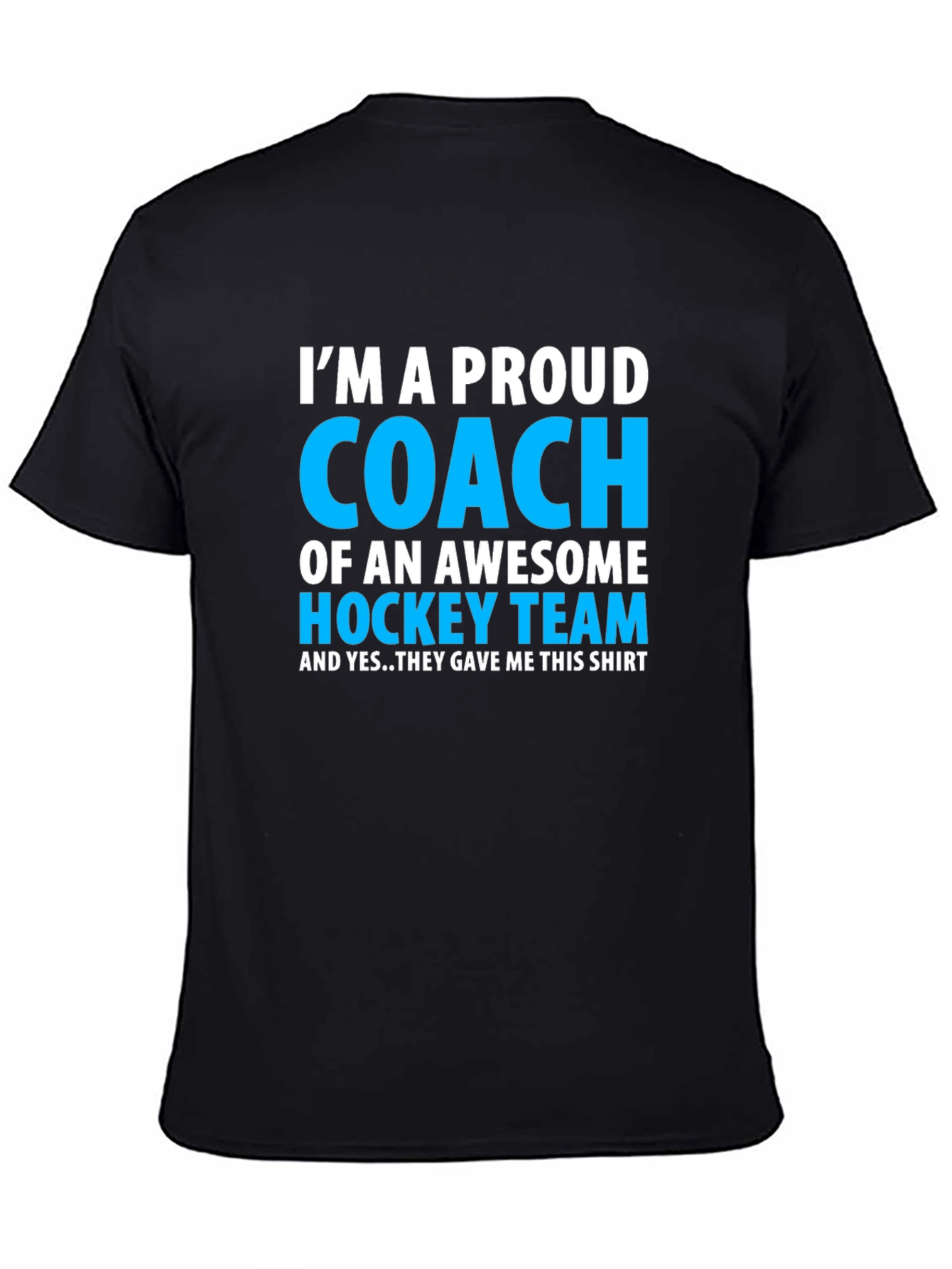 Proud Hockey Coach T-Shirt - Awesome Team Gift