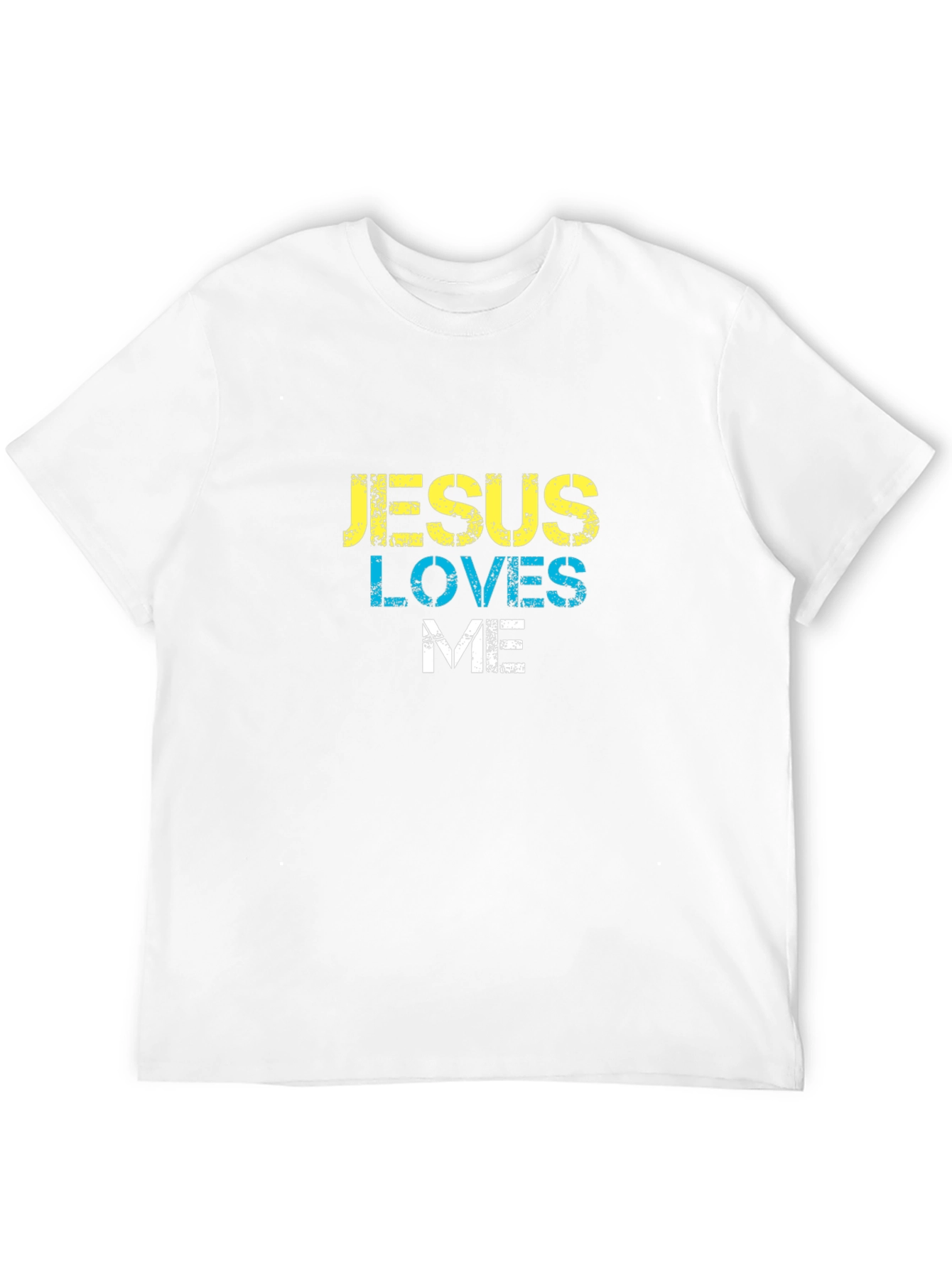 Jesus Loves Me Black T-Shirt