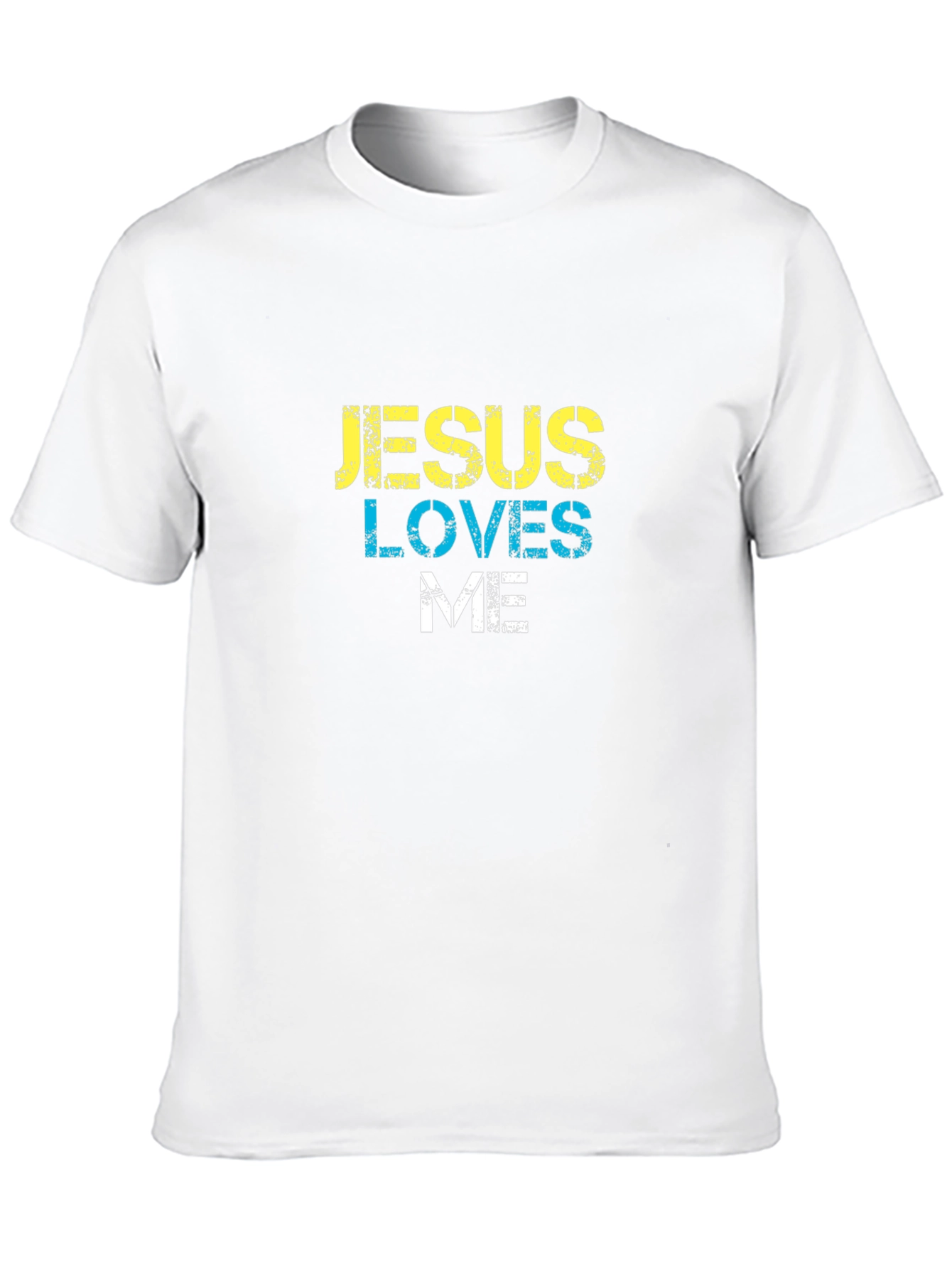 Jesus Loves Me Black T-Shirt