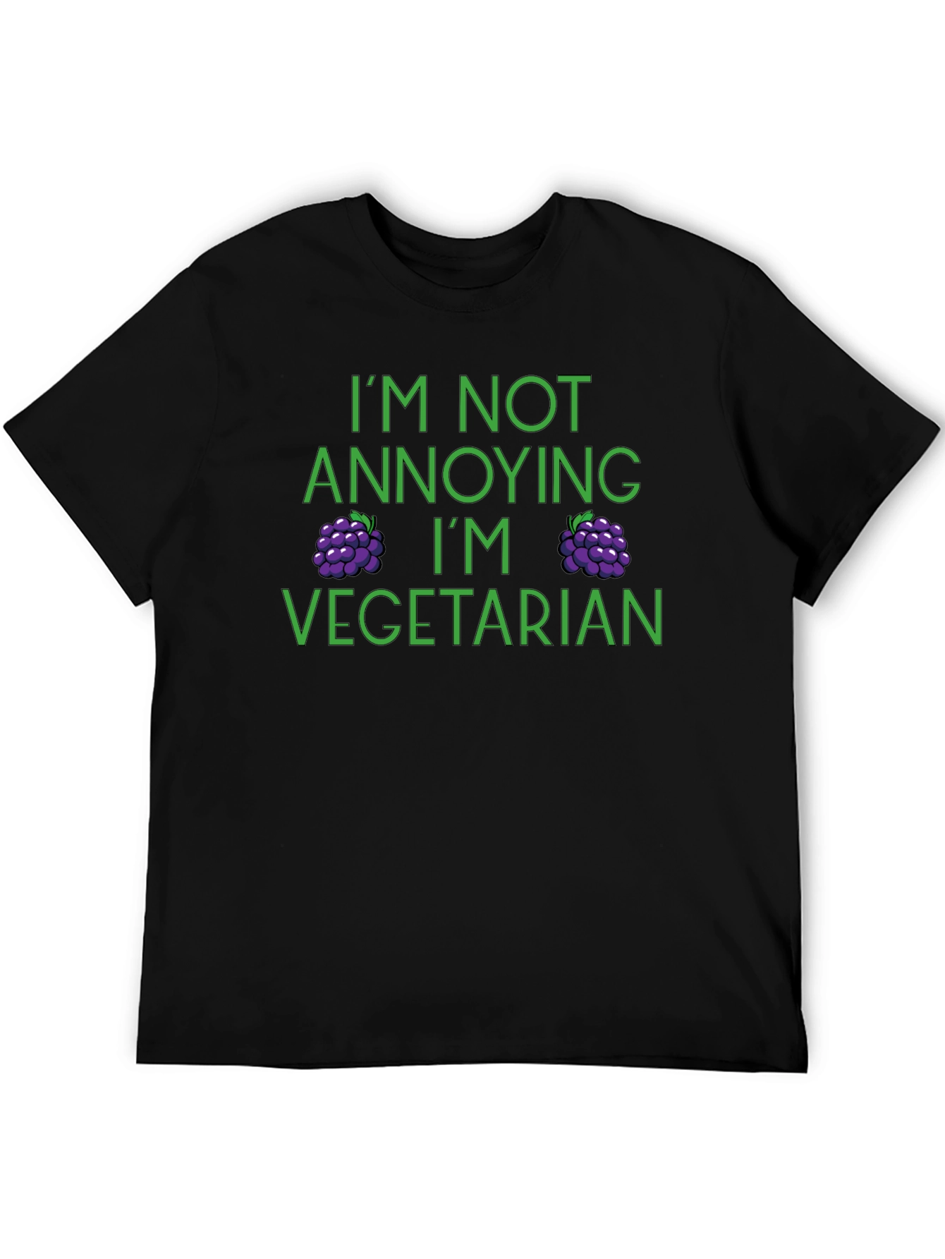 Vegetarian T-Shirt - Im Not Annoying Funny Tee