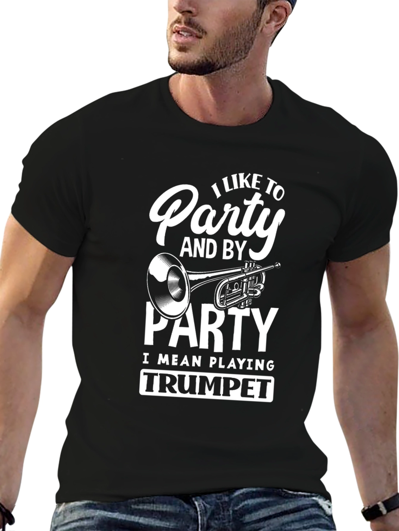 Party Trumpet T-Shirt - Musician Tee