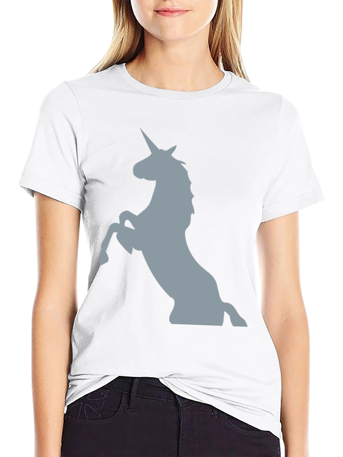 Unicorn Graphic Tee - Black