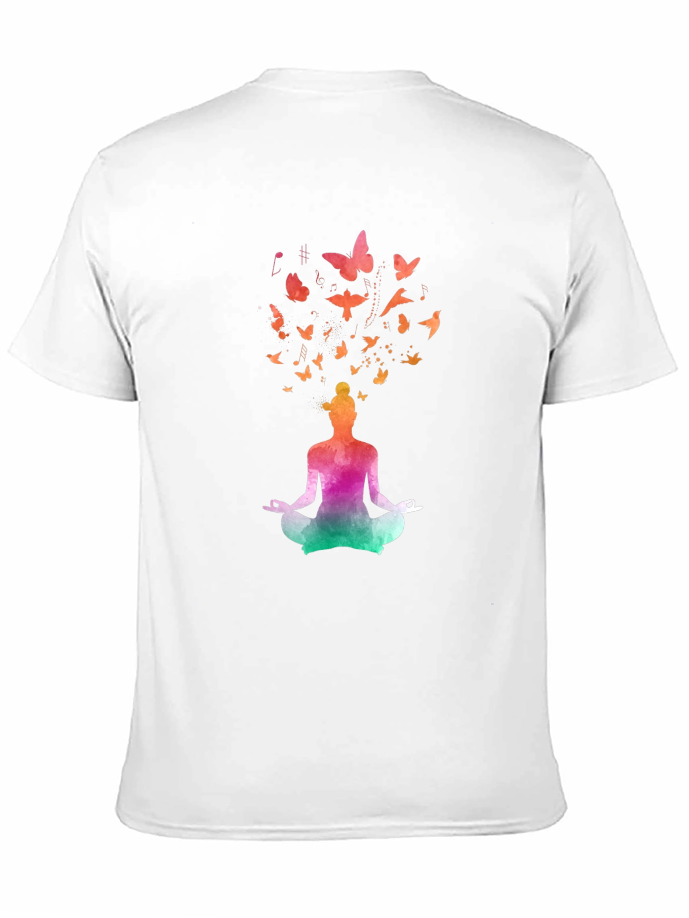 Meditative Butterfly Mind Graphic Tee
