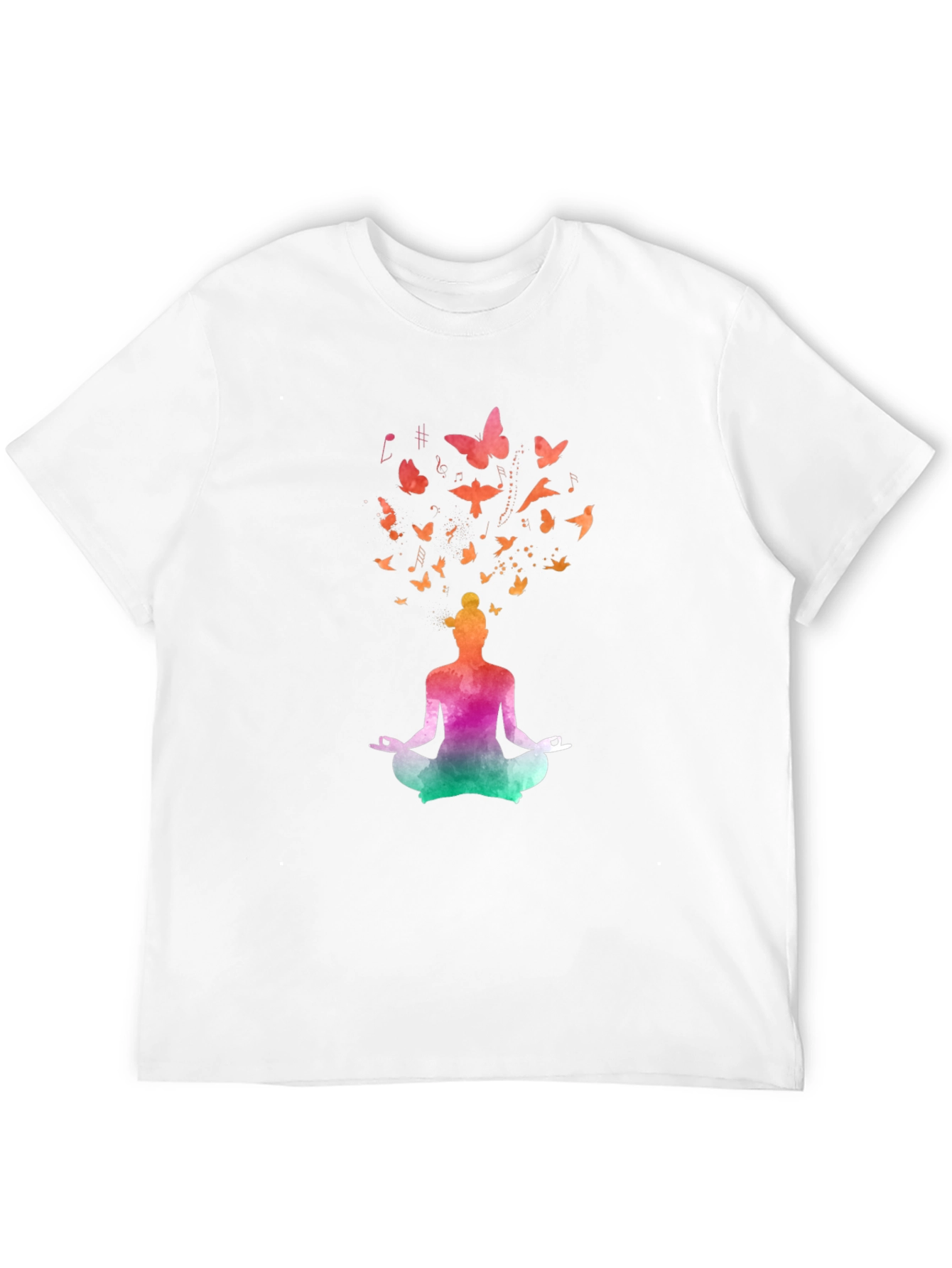 Meditative Butterfly Mind Graphic Tee