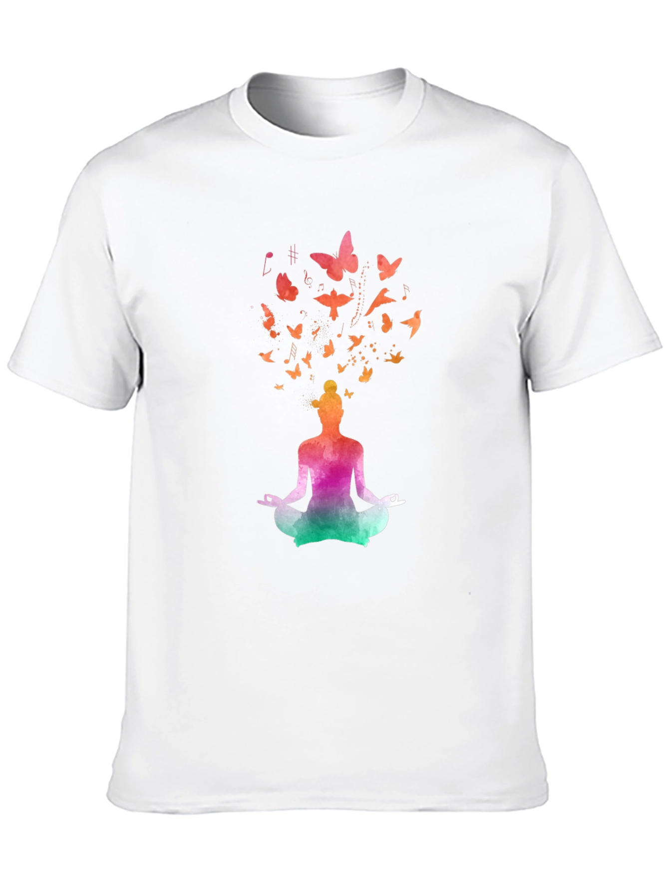 Meditative Butterfly Mind Graphic Tee