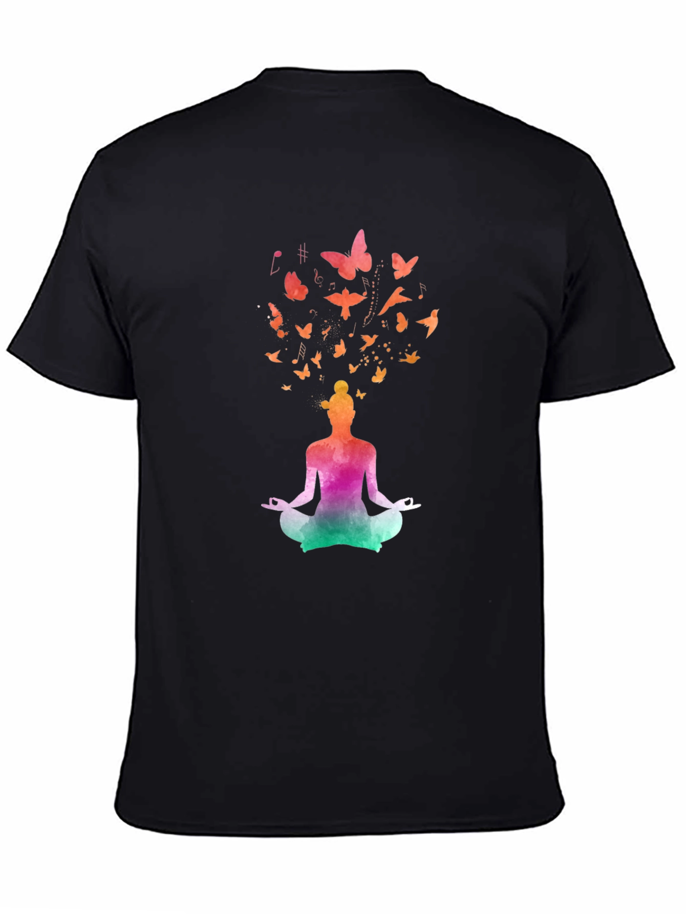 Meditative Butterfly Mind Graphic Tee