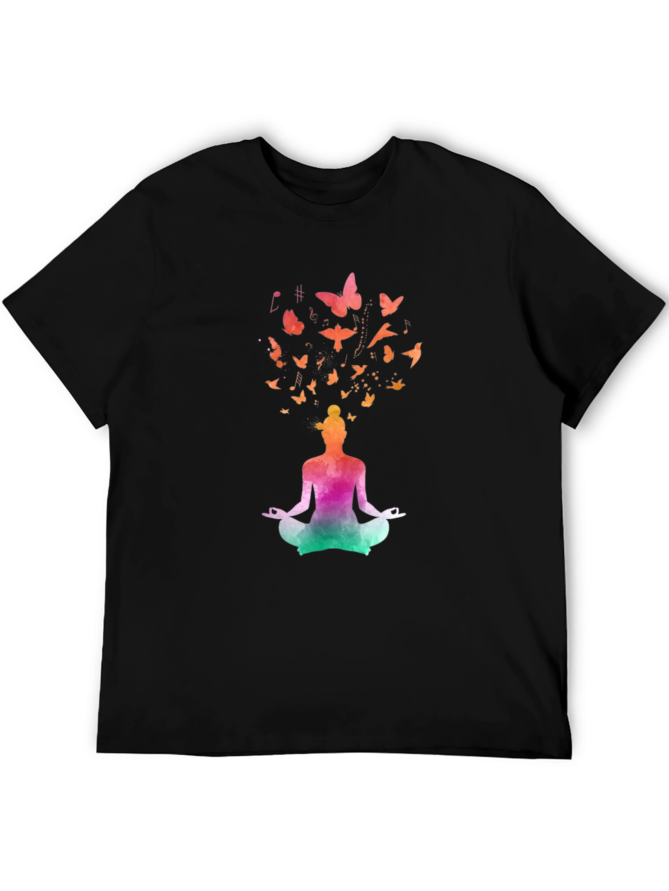 Meditative Butterfly Mind Graphic Tee
