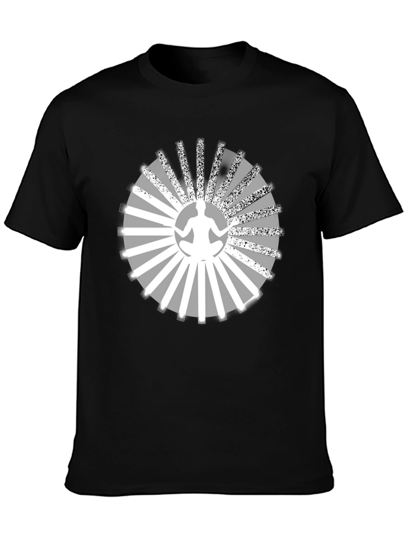 Meditative Radiance T-Shirt - Zen Style