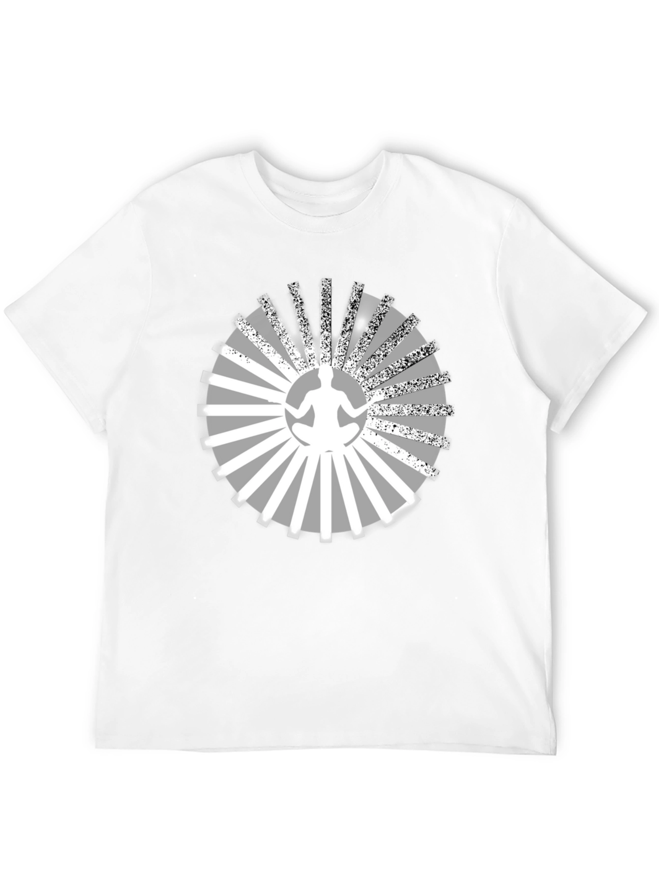 Meditative Radiance T-Shirt - Zen Style