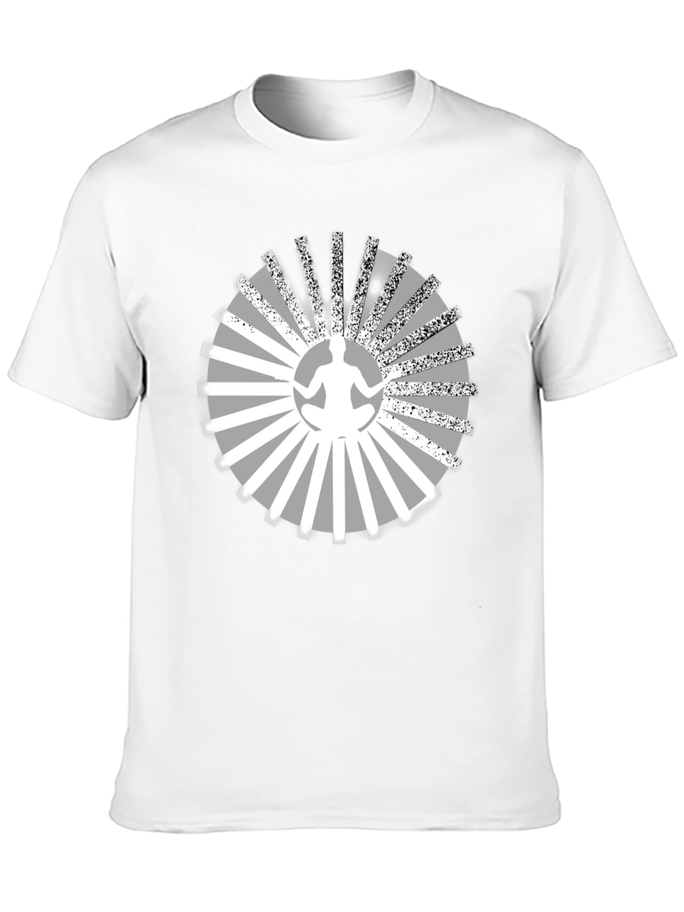 Meditative Radiance T-Shirt - Zen Style