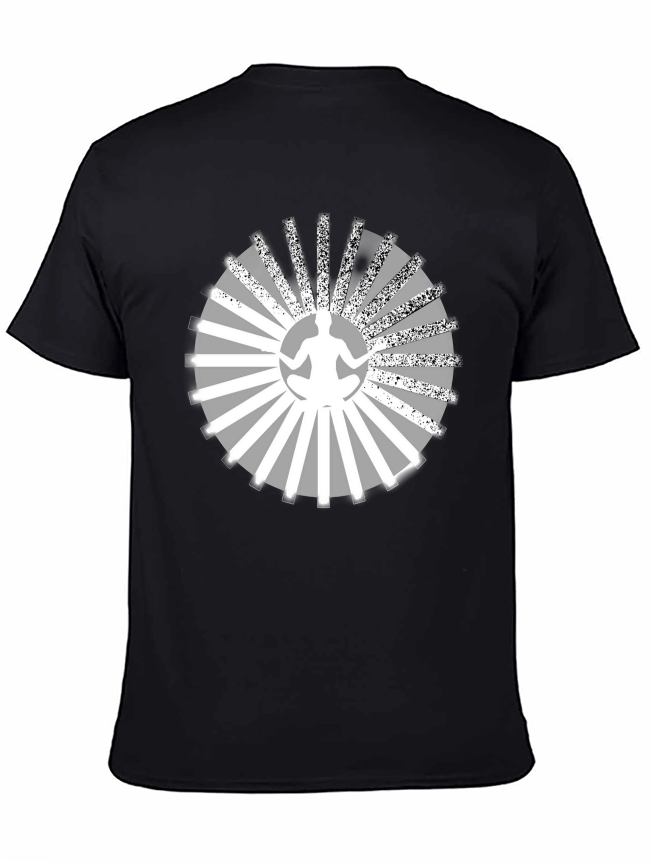 Meditative Radiance T-Shirt - Zen Style