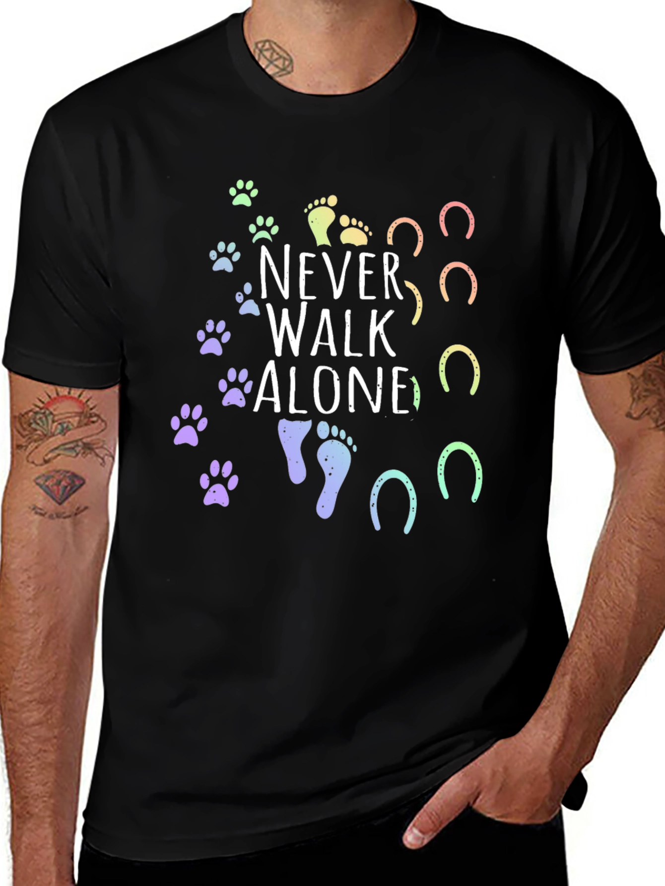 Never Walk Alone Graphic T-Shirt