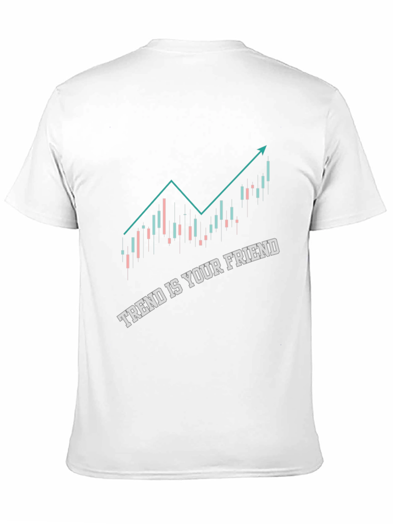 Trend is Your Friend Black Graphic Tee