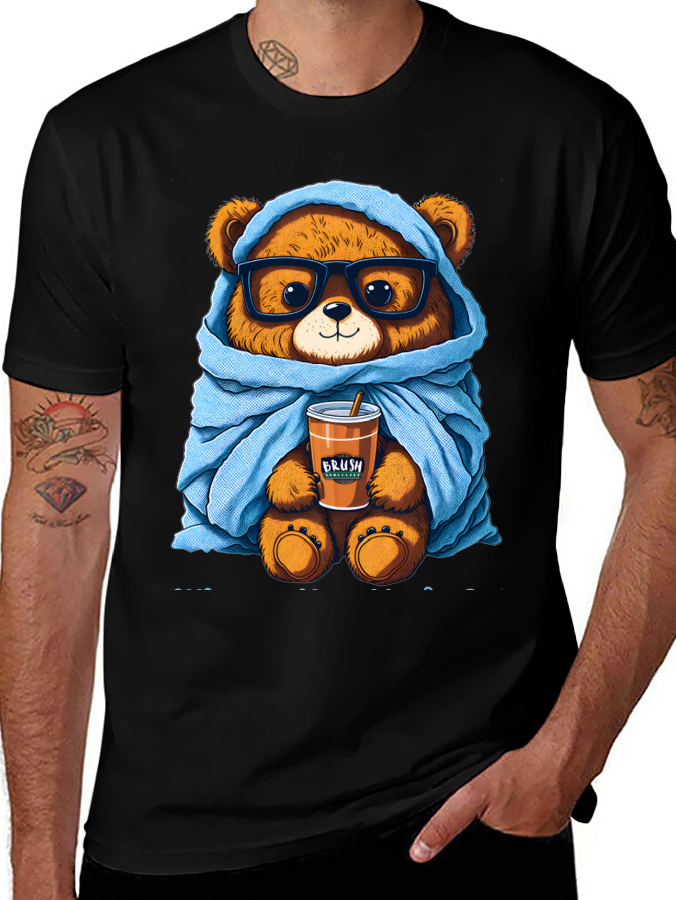 Cozy Bear Drink T-Shirt