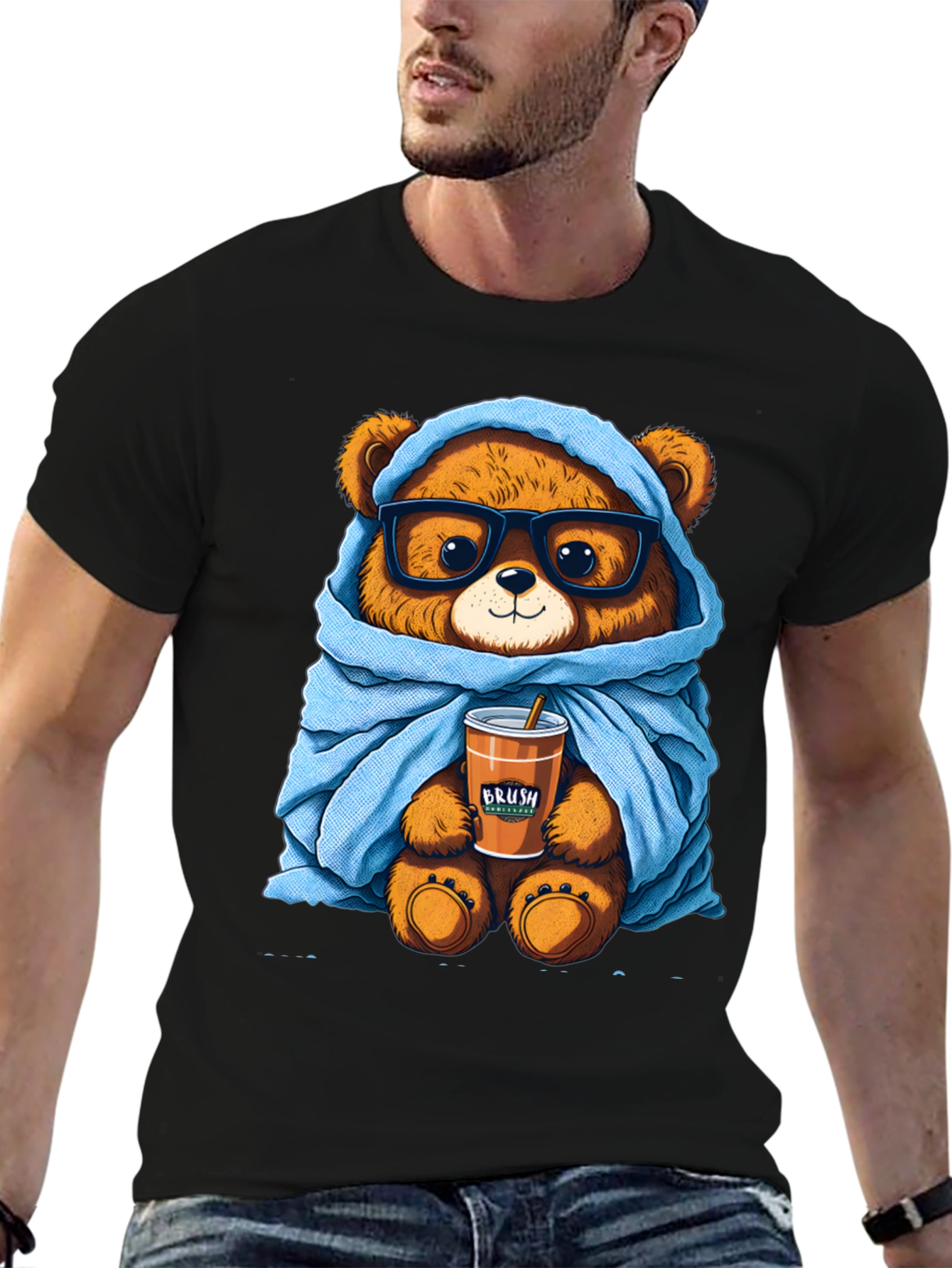 Cozy Bear Drink T-Shirt