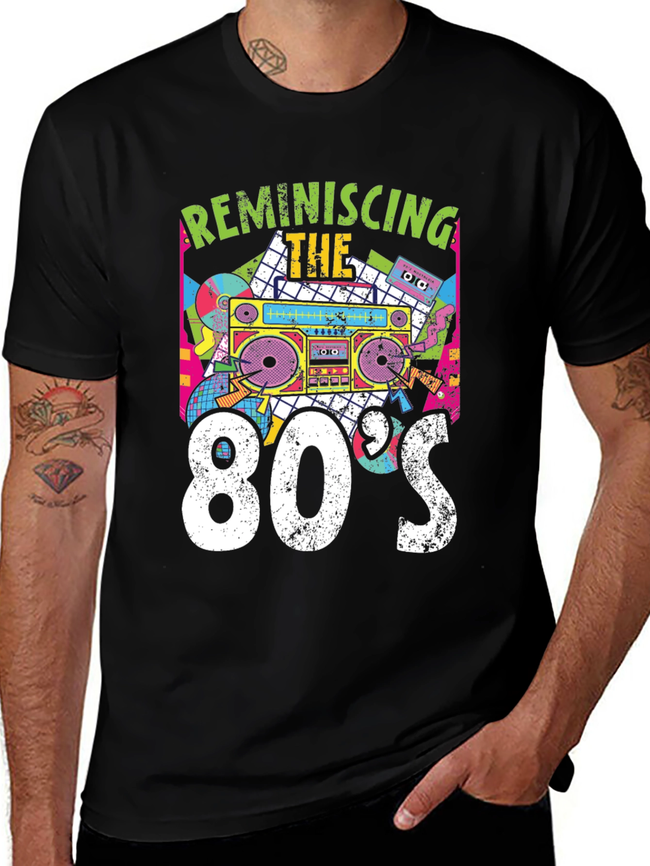 Reminiscing the 80s Graphic Tee