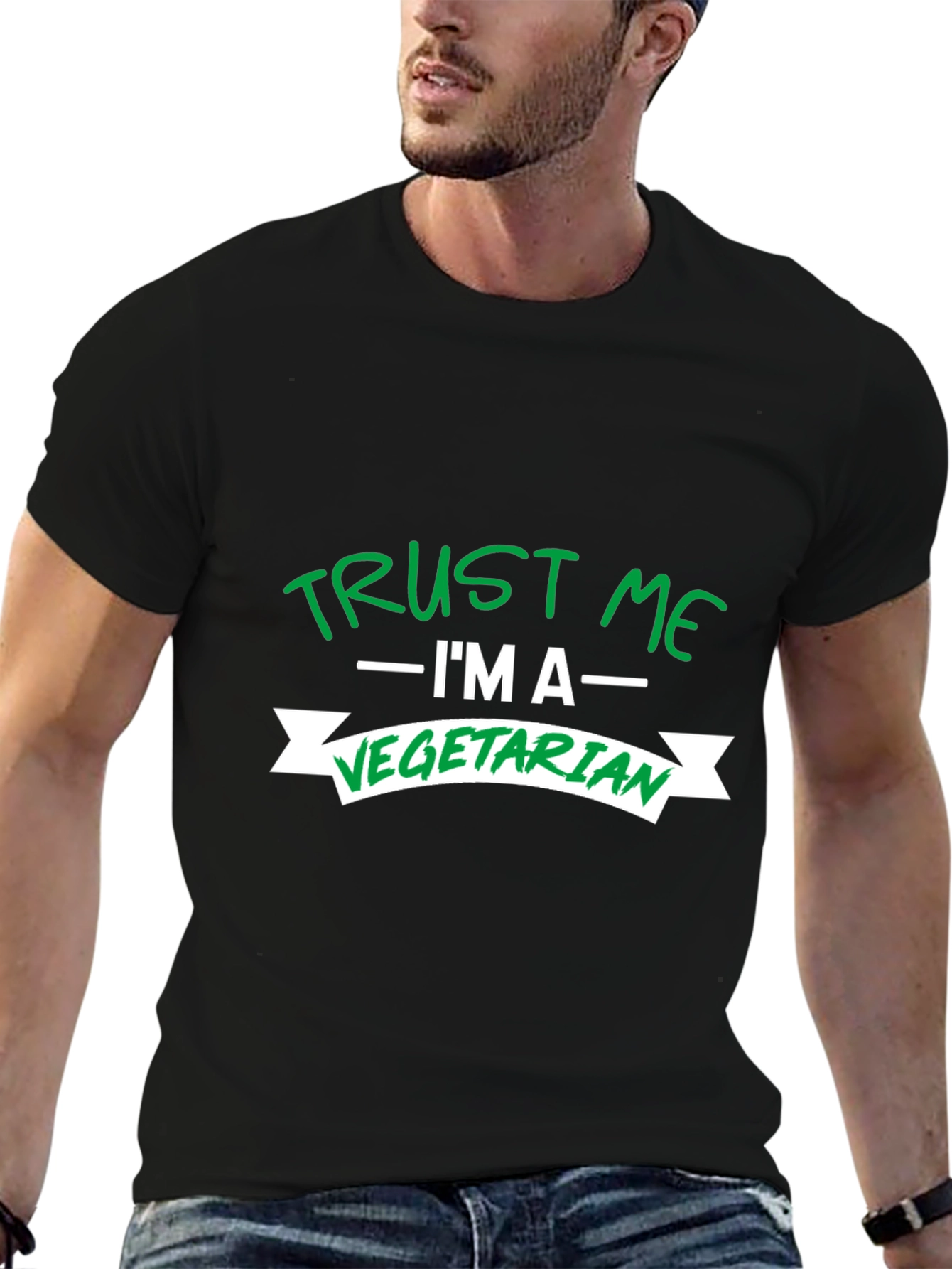 Trust Me Im A Vegetarian Funny T-Shirt