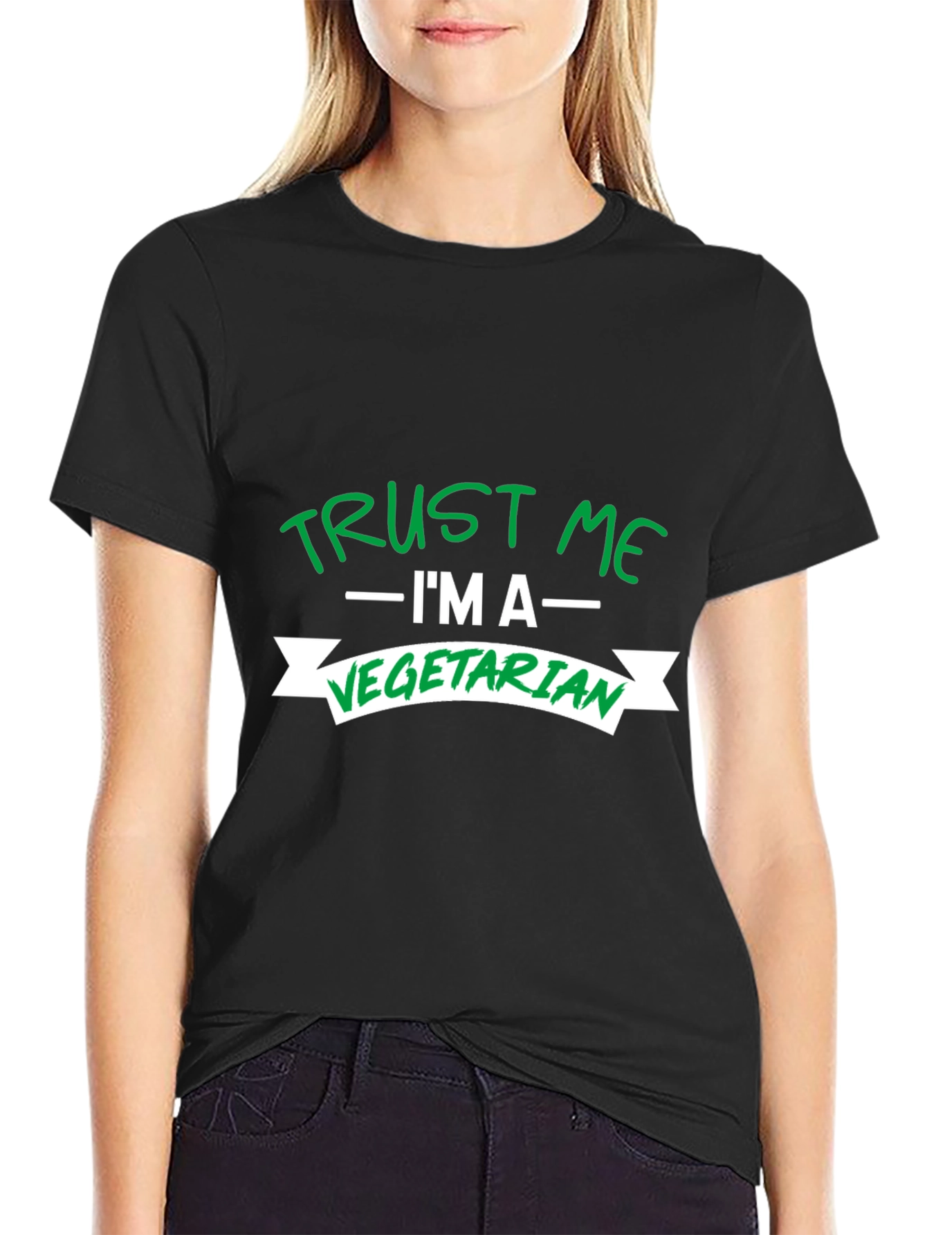 Trust Me Im A Vegetarian Funny T-Shirt