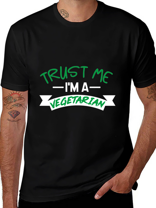 Trust Me Im A Vegetarian Funny T-Shirt
