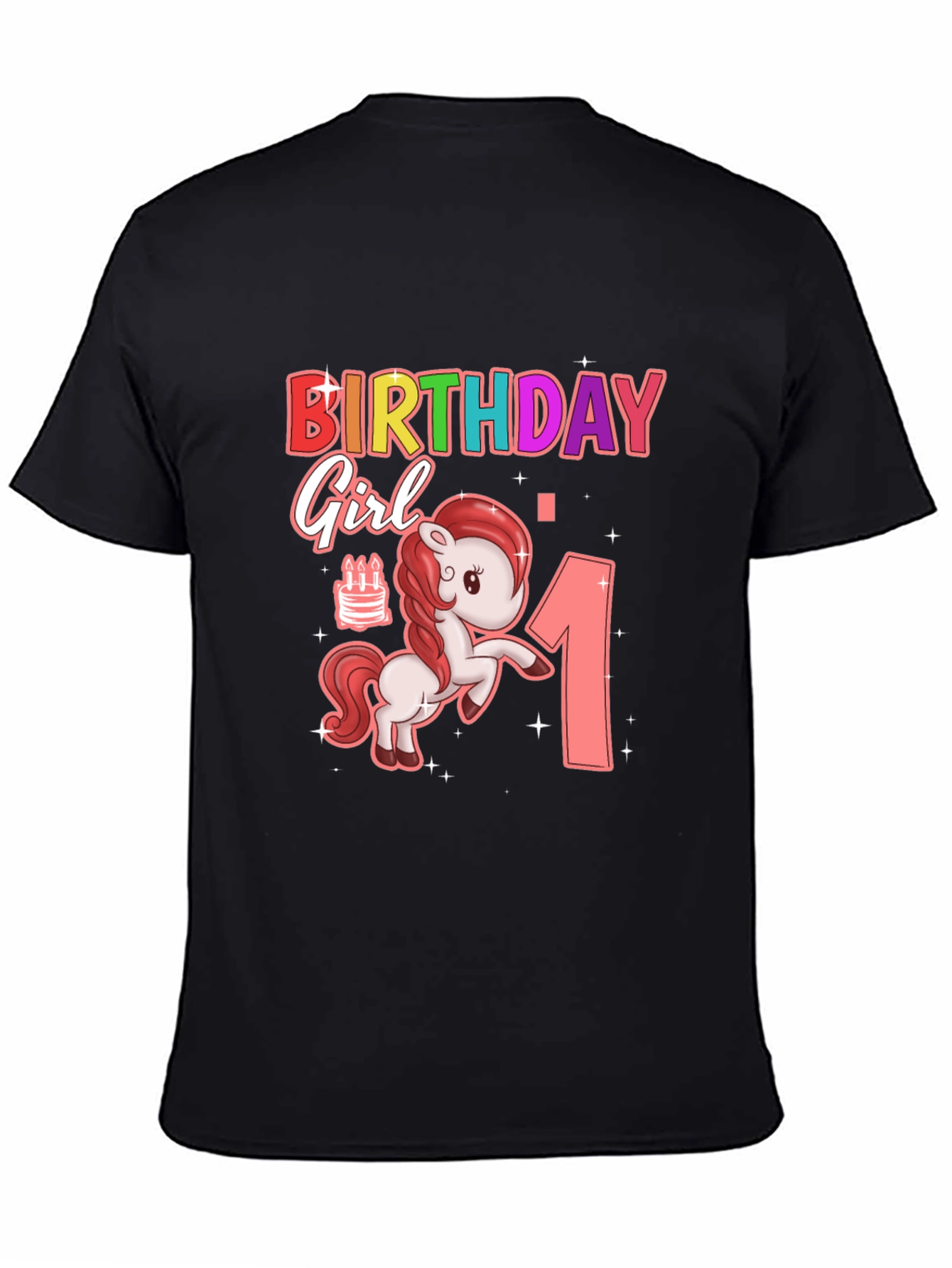 Birthday Girl 1st Birthday T-Shirt