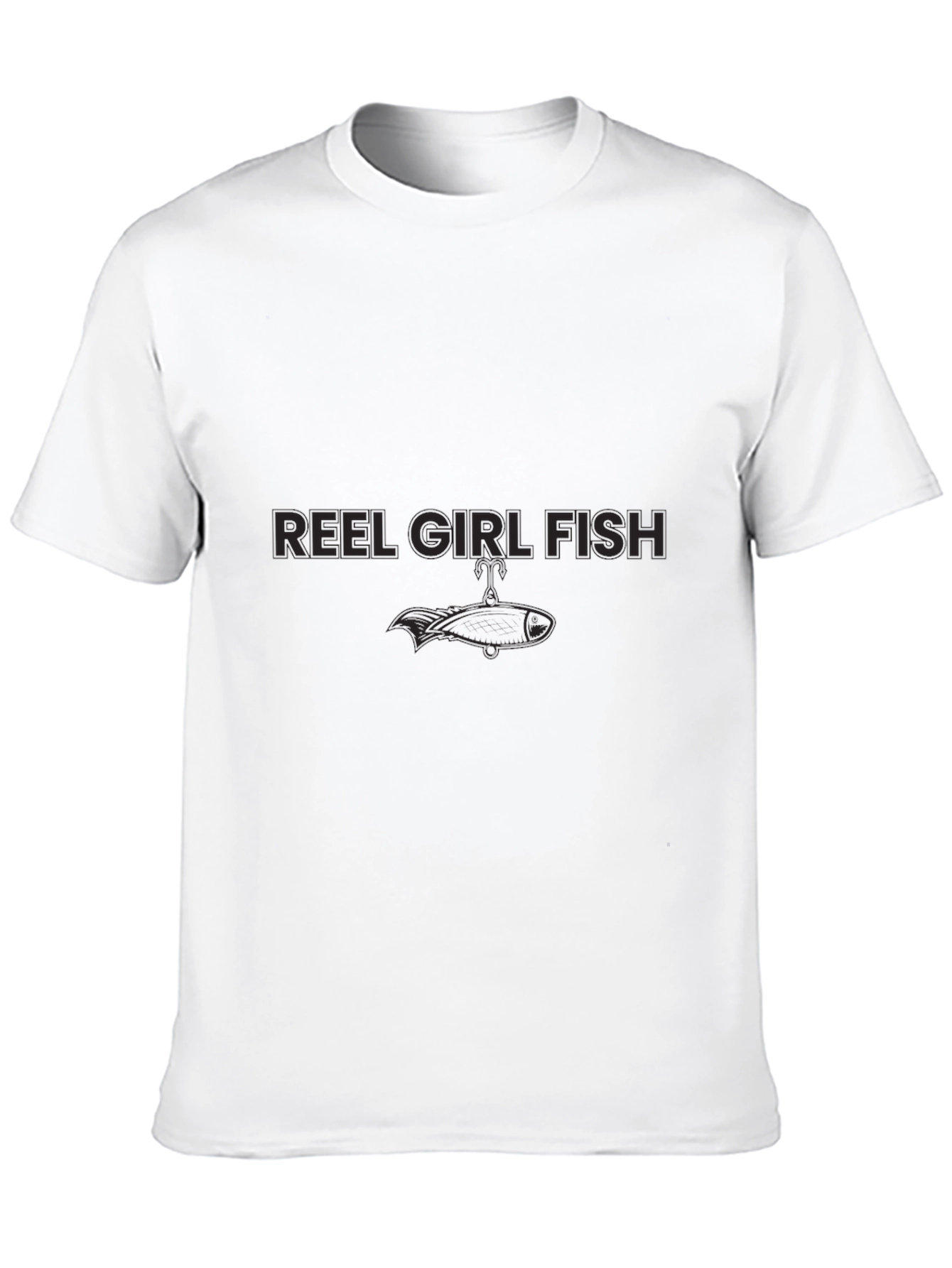 Reel Girl Fish Graphic Tee