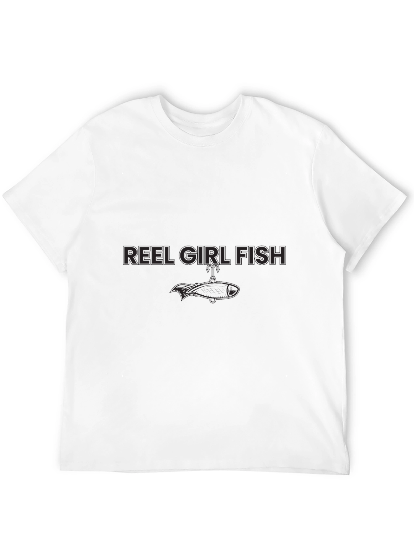 Reel Girl Fish Graphic Tee