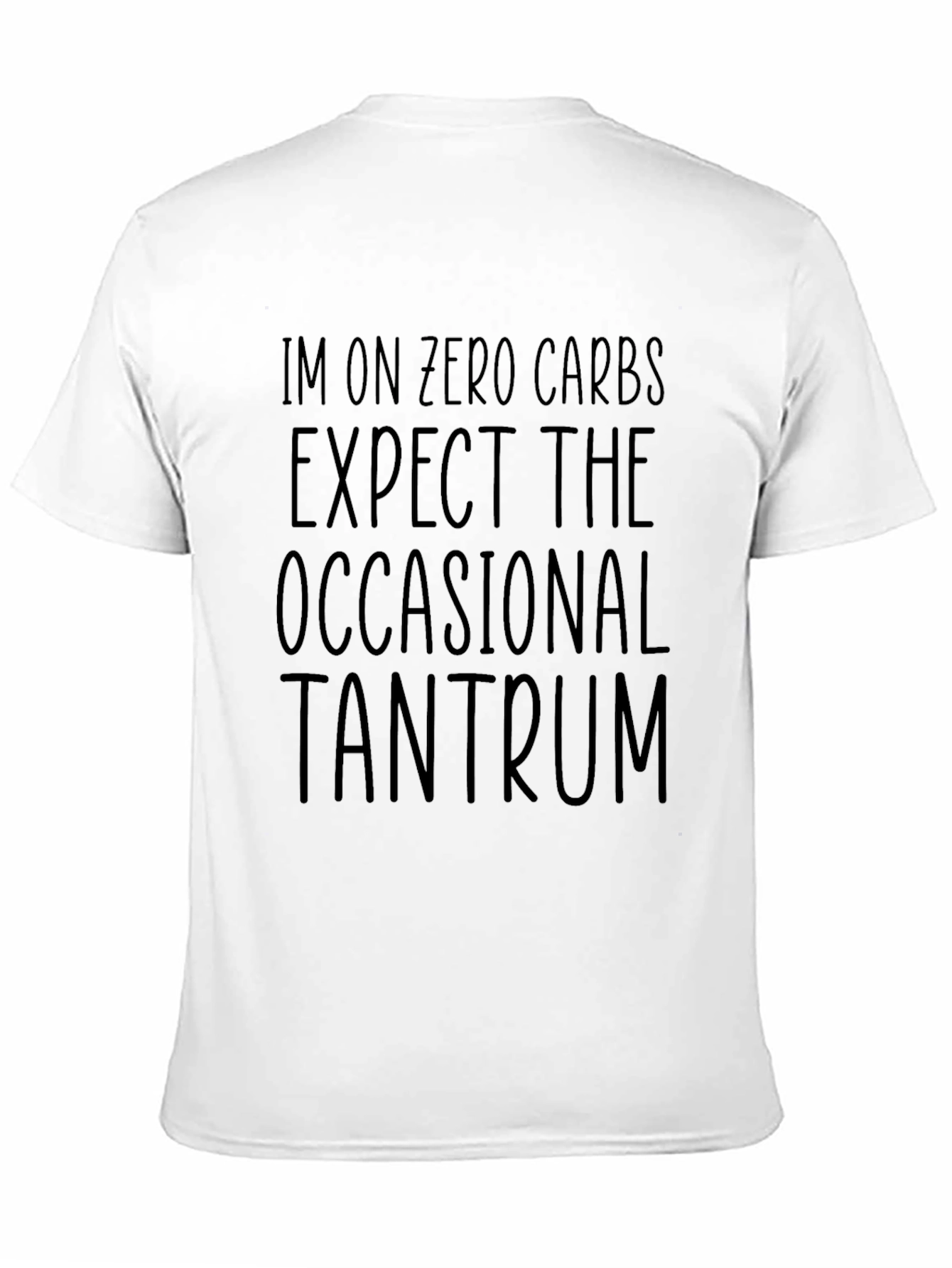 Zero Carb Tantrum Black T-Shirt