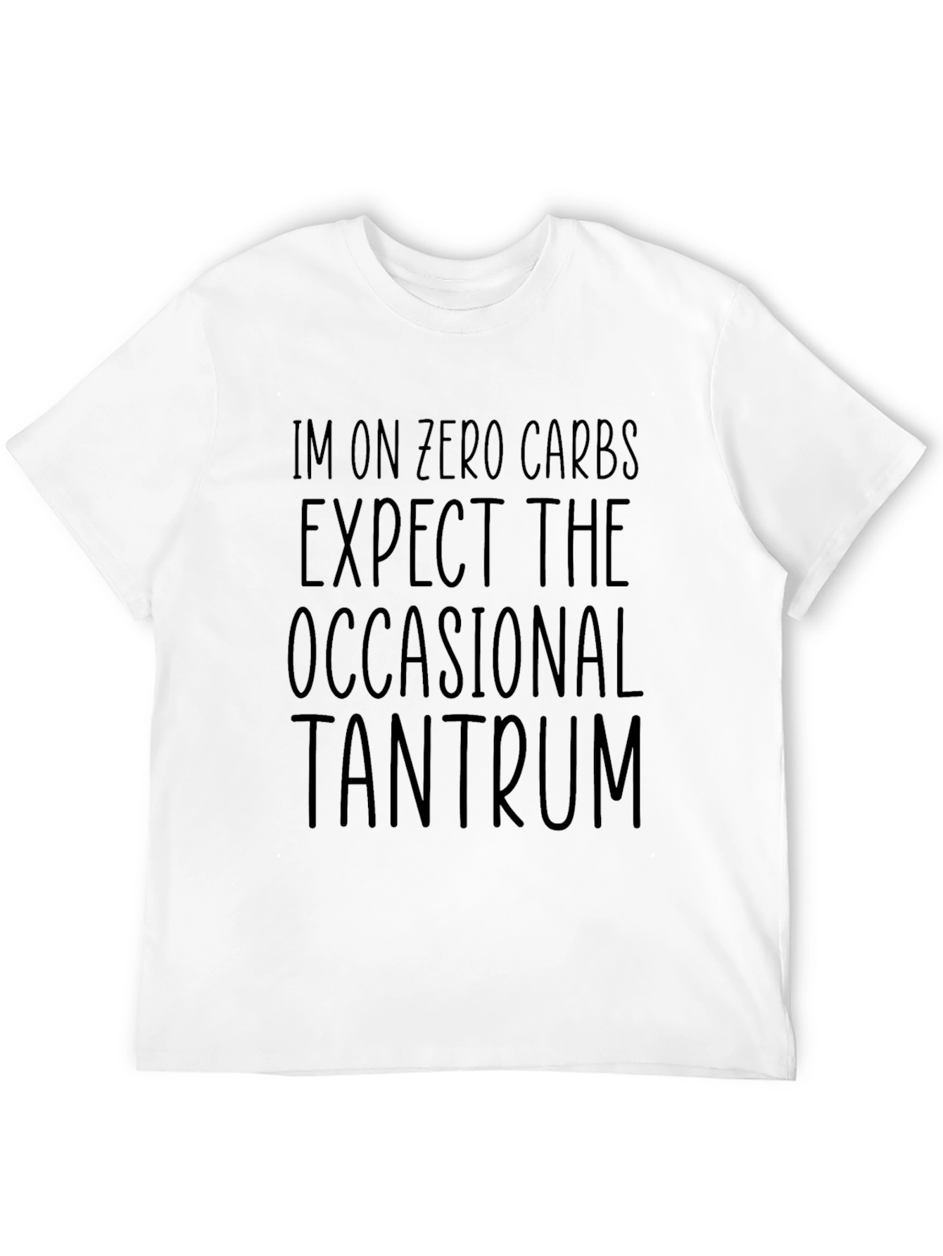 Zero Carb Tantrum Black T-Shirt