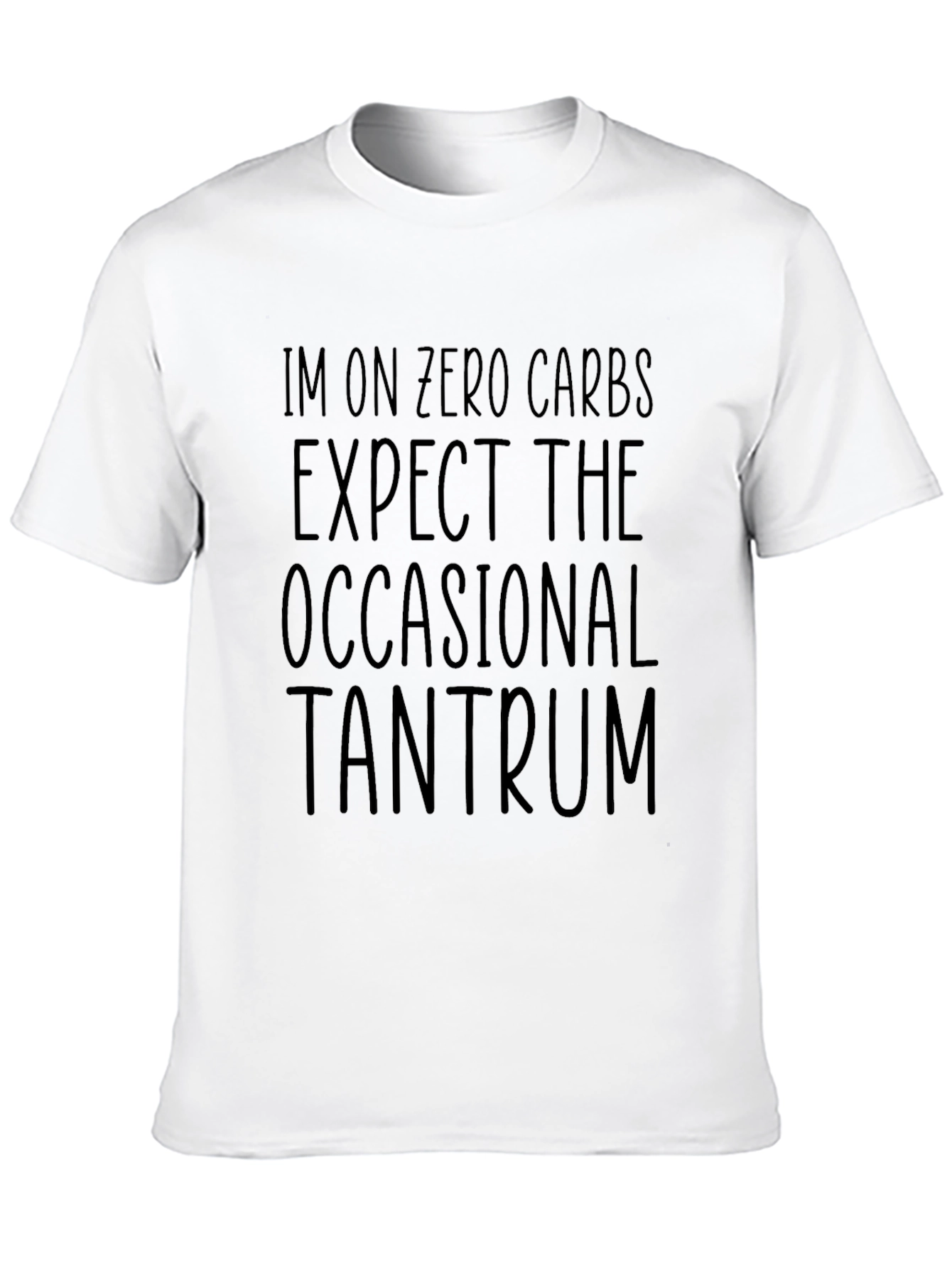 Zero Carb Tantrum Black T-Shirt