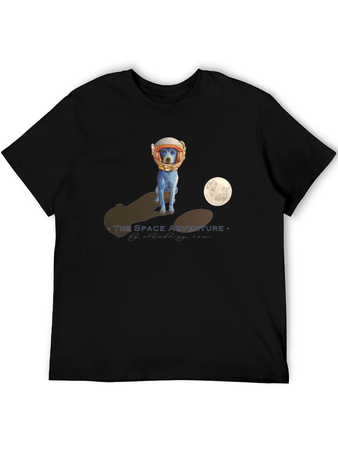 Space Adventure Dog Graphic Tee