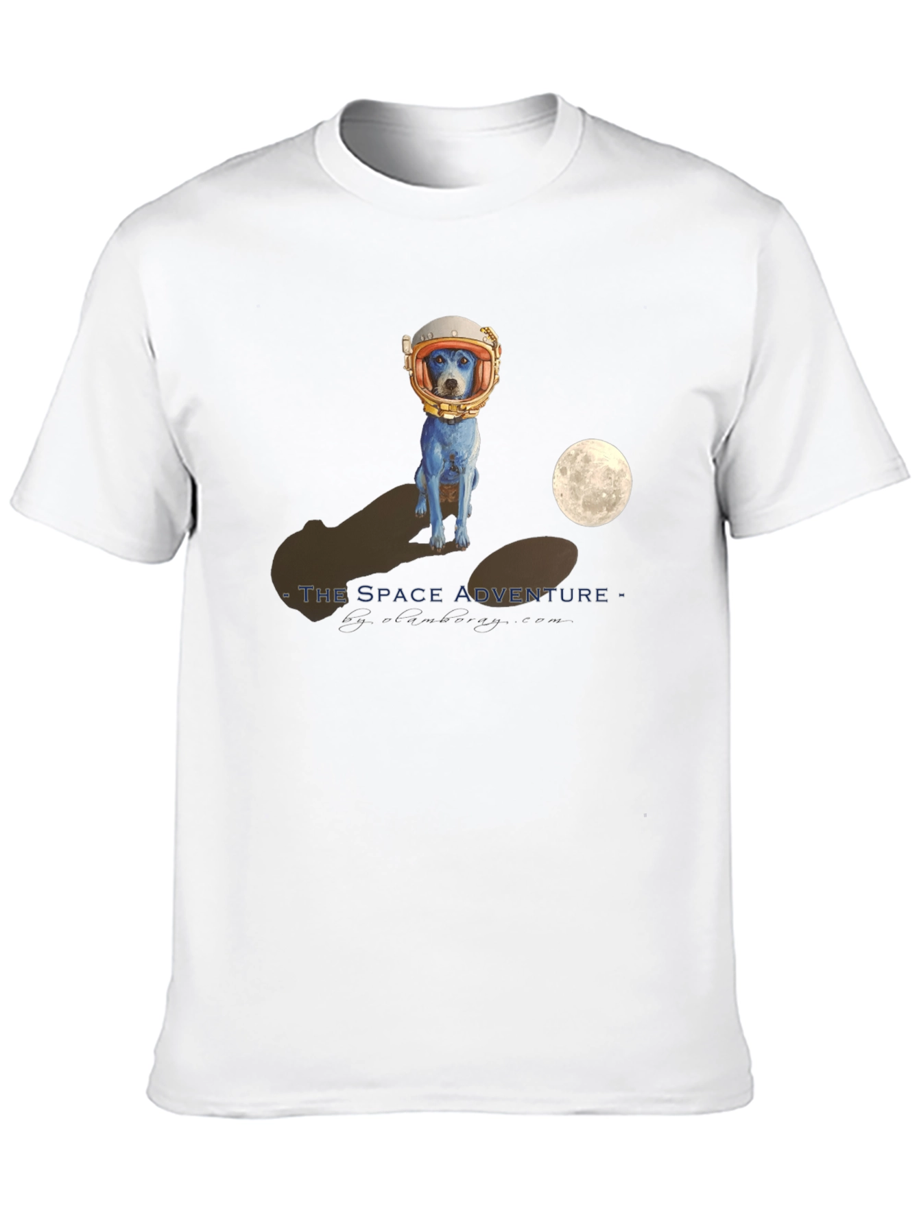 Space Adventure Dog Graphic Tee