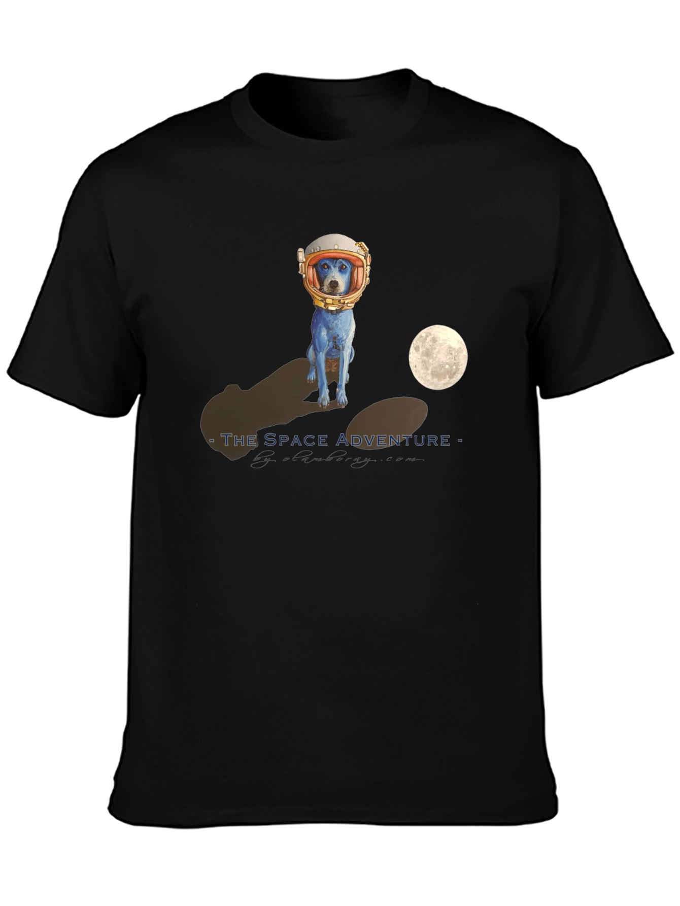 Space Adventure Dog Graphic Tee