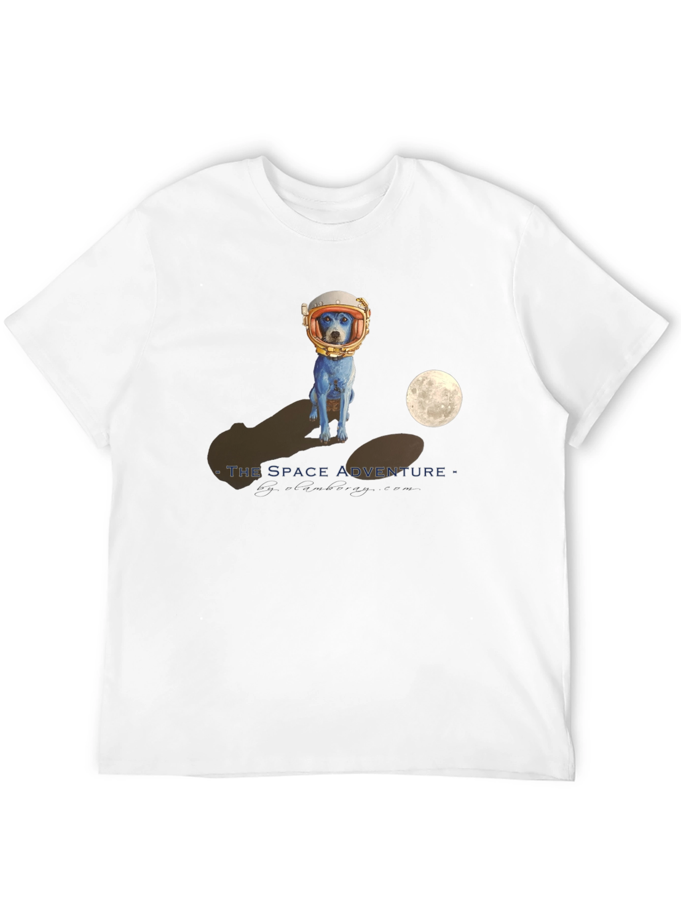 Space Adventure Dog Graphic Tee