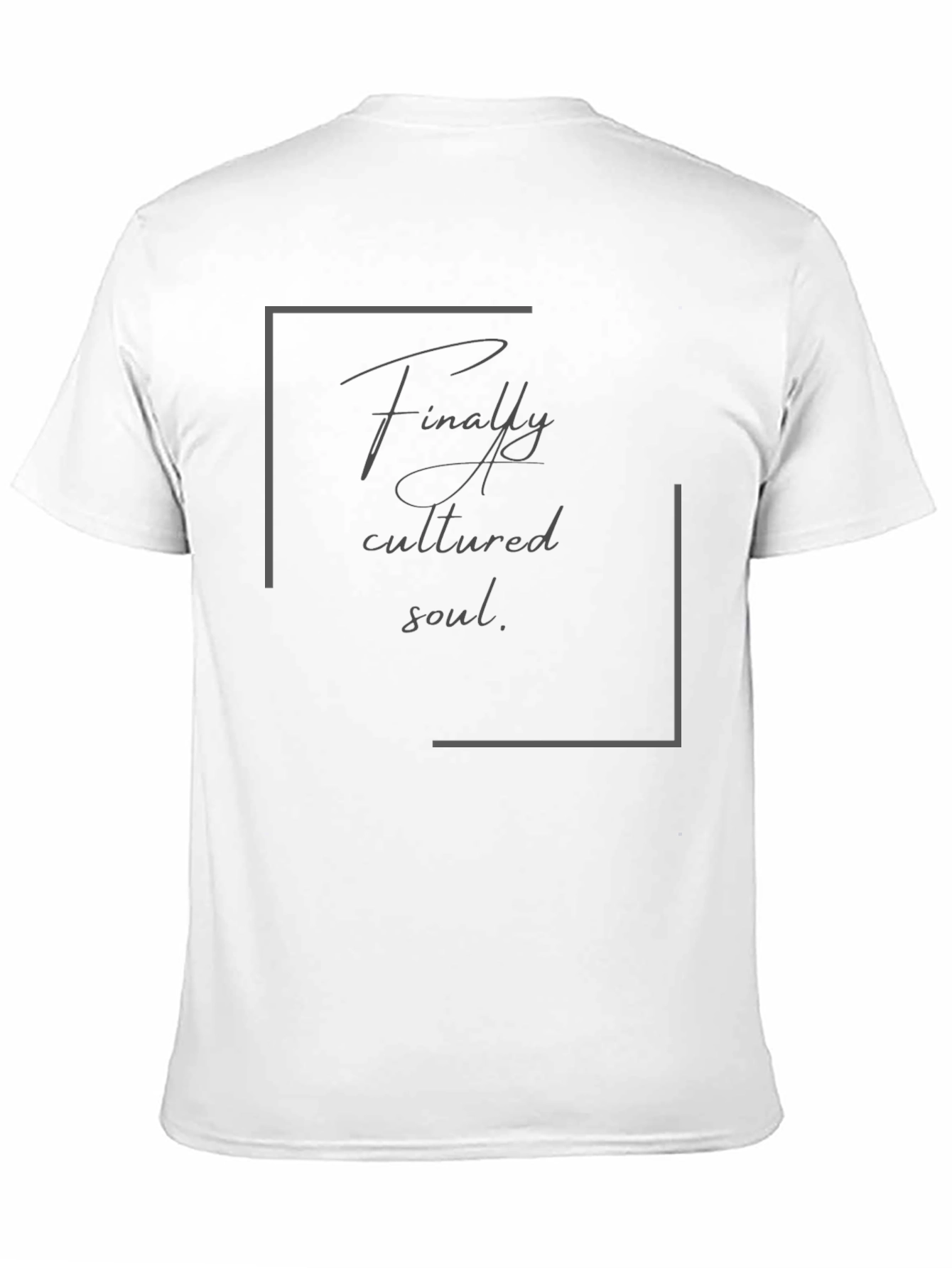 Cultured Soul Graphic Tee - Black T-Shirt