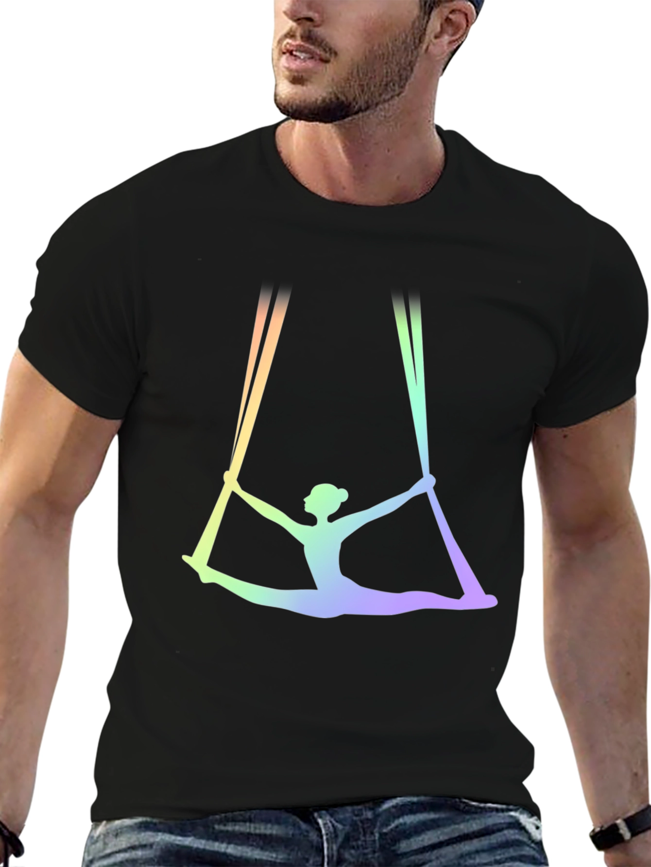 Aerial Silks Rainbow Shirt