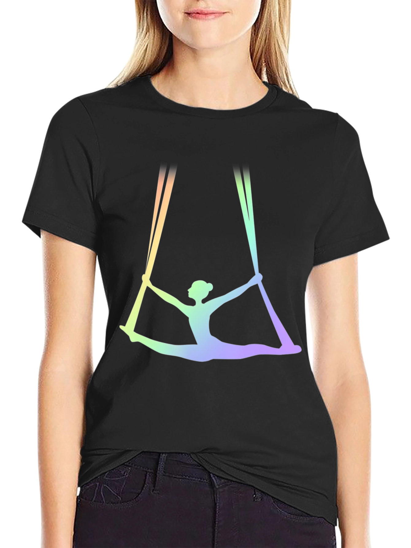 Aerial Silks Rainbow Shirt