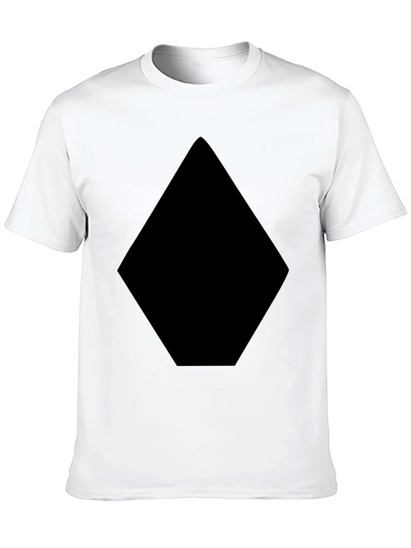 Mens Black Diamond Graphic T-Shirt