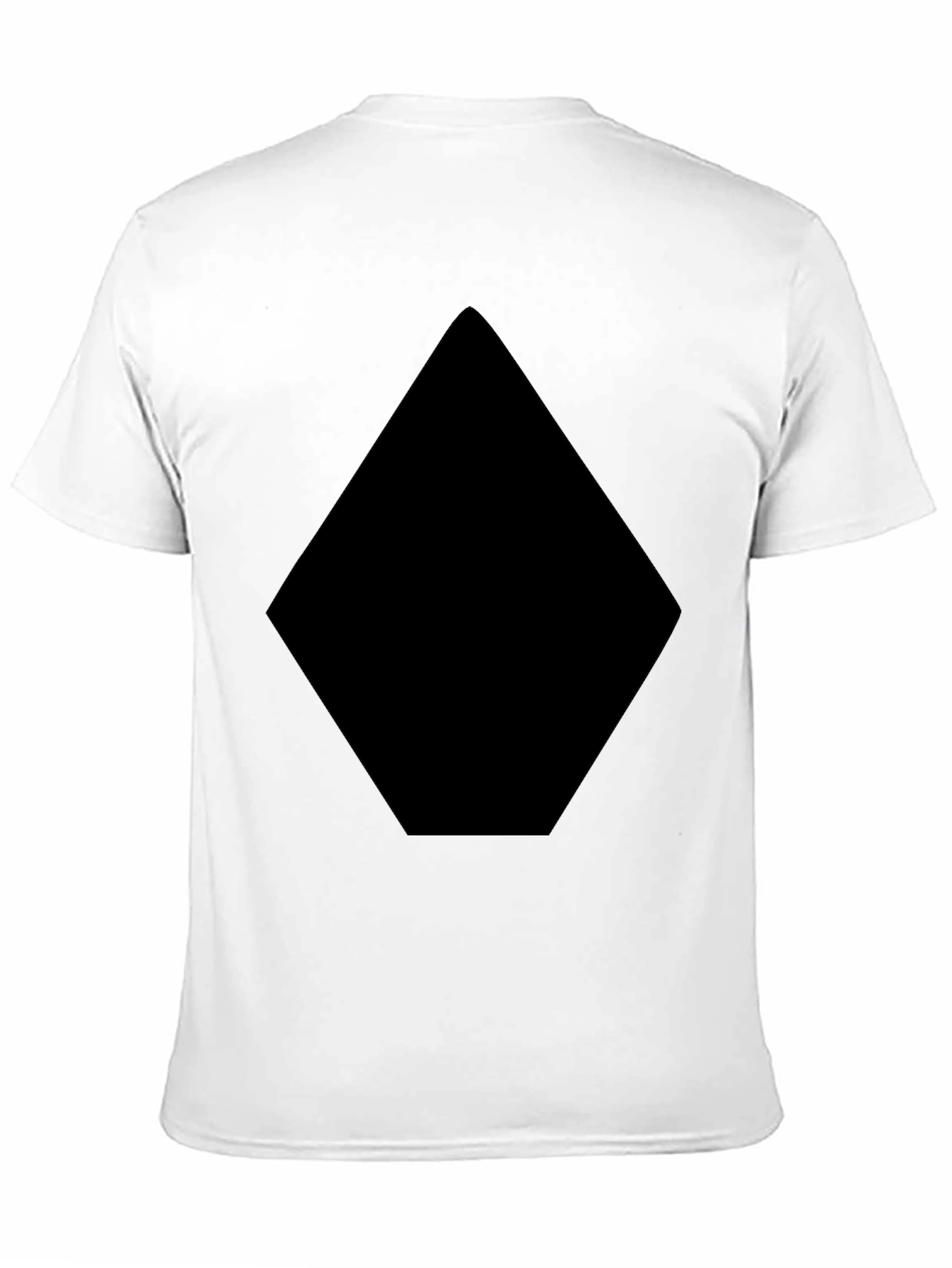 Mens Black Diamond Graphic T-Shirt