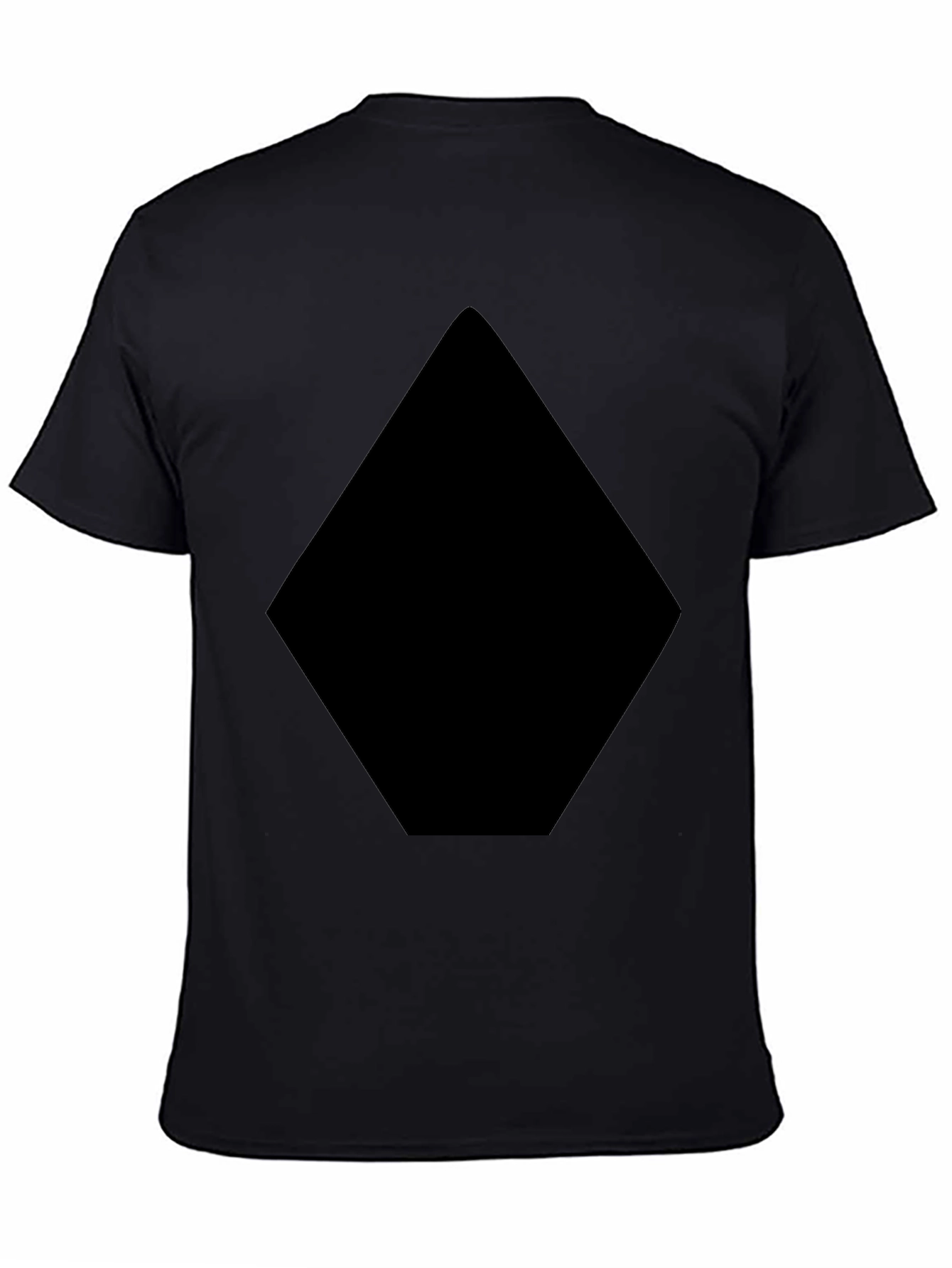 Mens Black Diamond Graphic T-Shirt