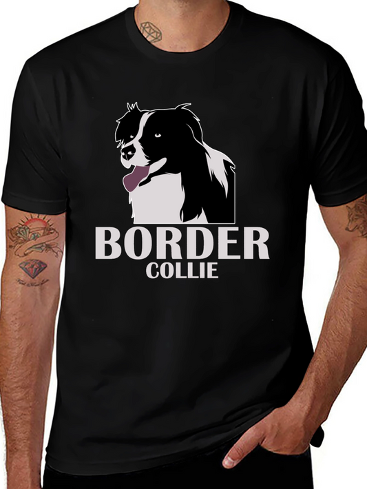 Border Collie Graphic T-Shirt - Dog Lover Tee