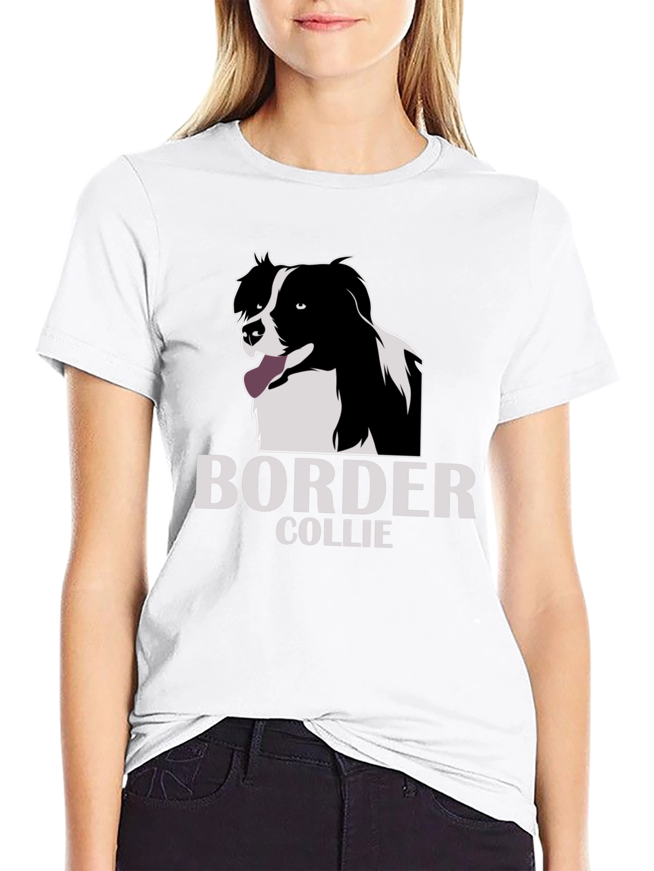 Border Collie Graphic T-Shirt - Dog Lover Tee