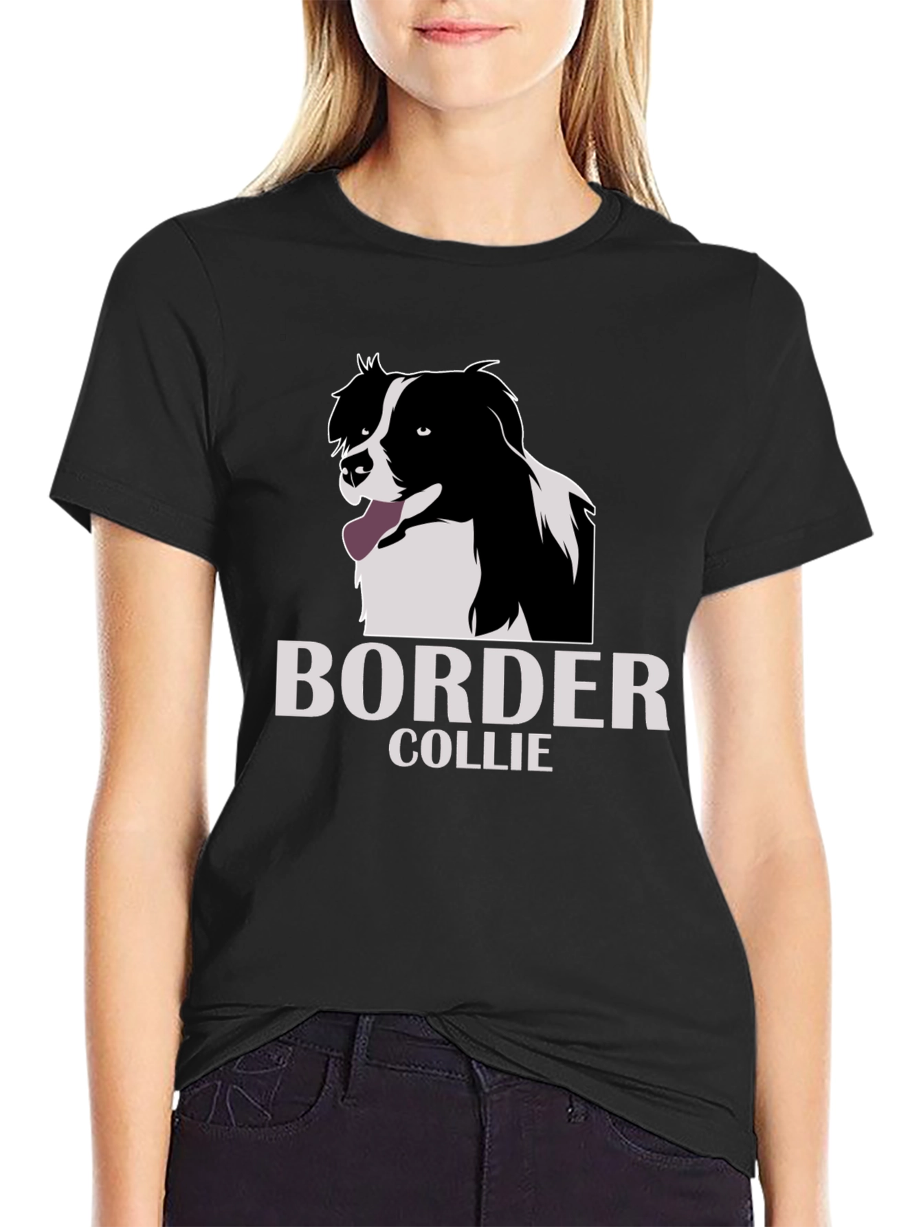 Border Collie Graphic T-Shirt - Dog Lover Tee