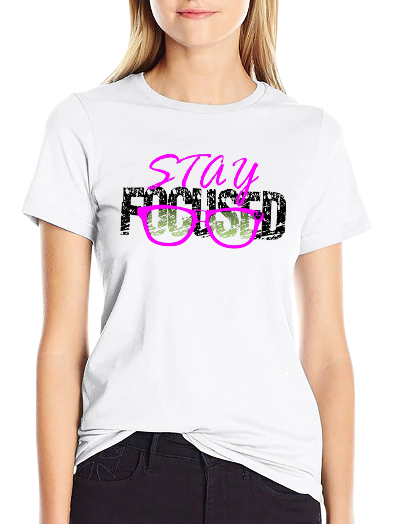 Stay Focused Graphic T-Shirt