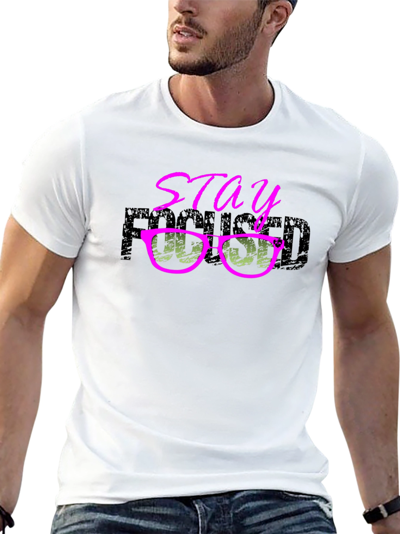 Stay Focused Graphic T-Shirt